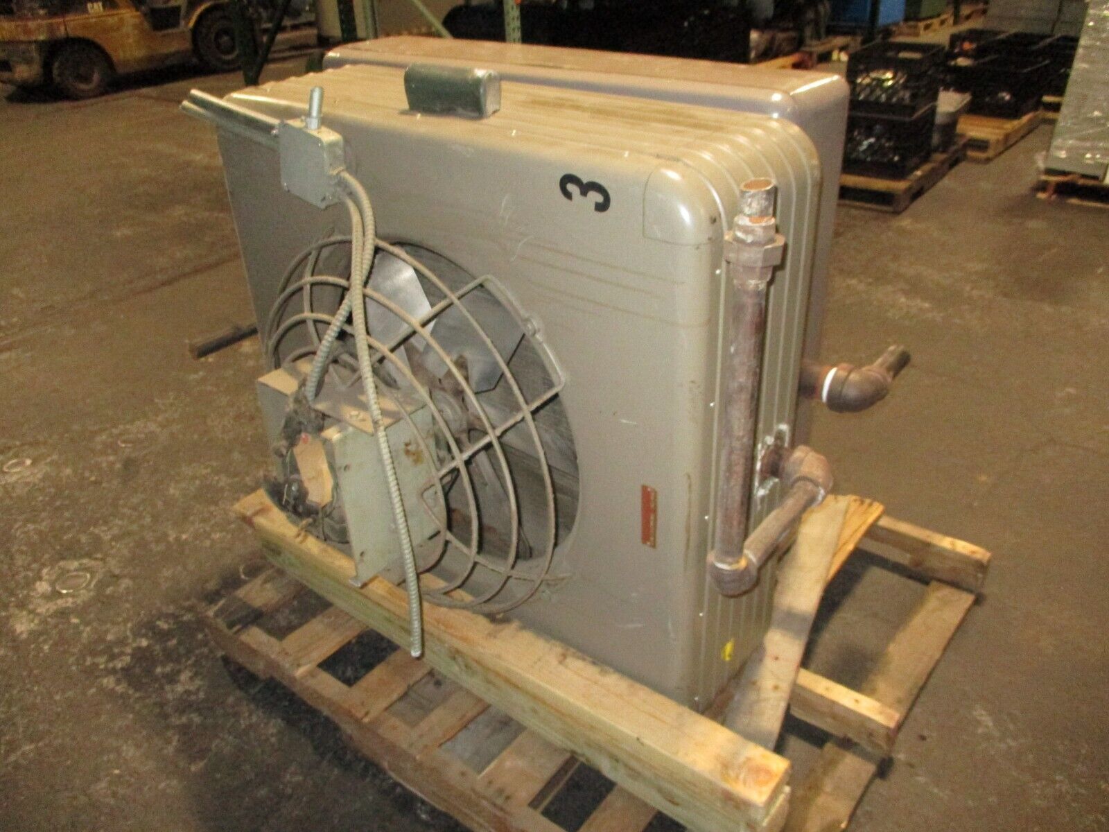 Modine Steam Heater 1110 1H14252D *No Start Capacitor* Used