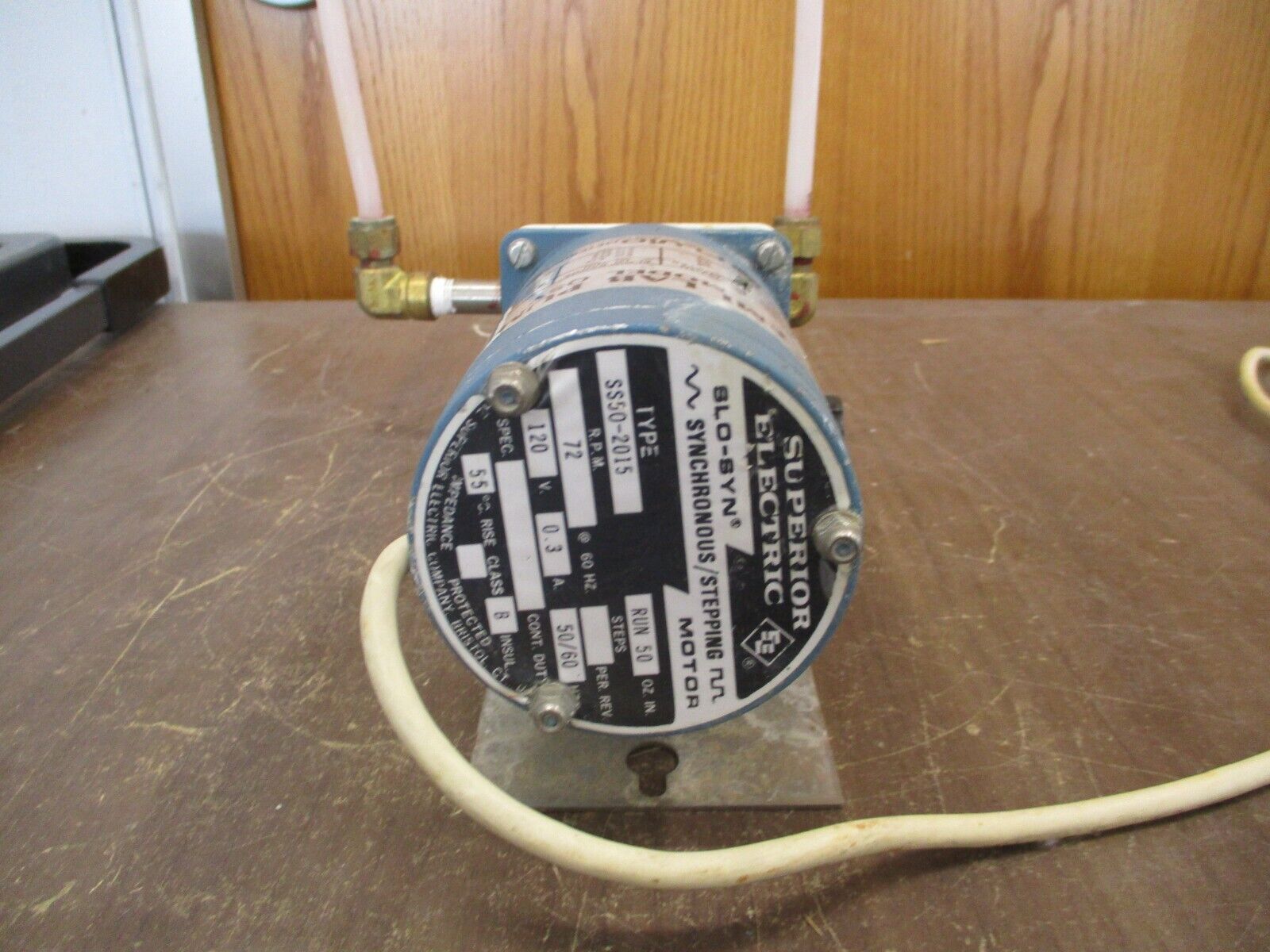 FMI Lab Pump QSY 120V 0.3A 50/60Hz 72 RPM Used