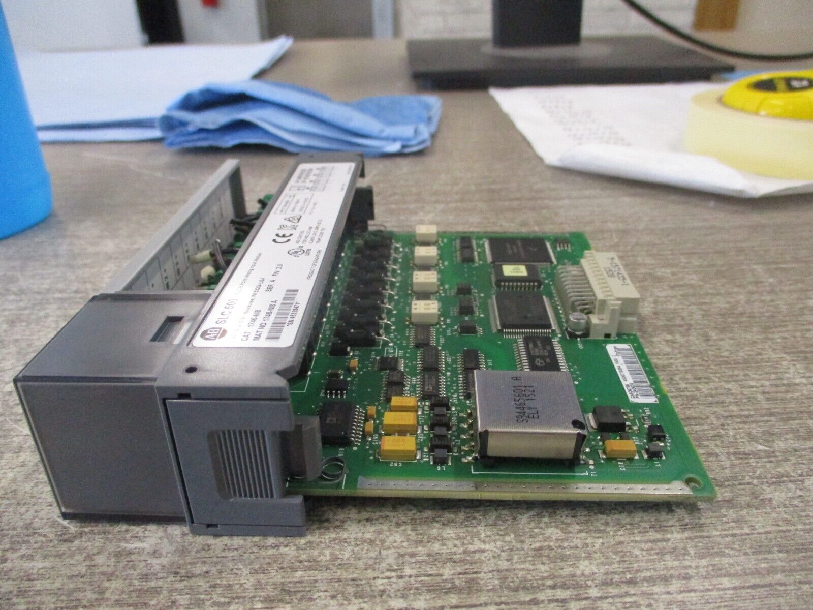 Allen-Bradley SLC 500 8PT Analog Input Module 1746-NI8 Ser. A FW 2.0 Used