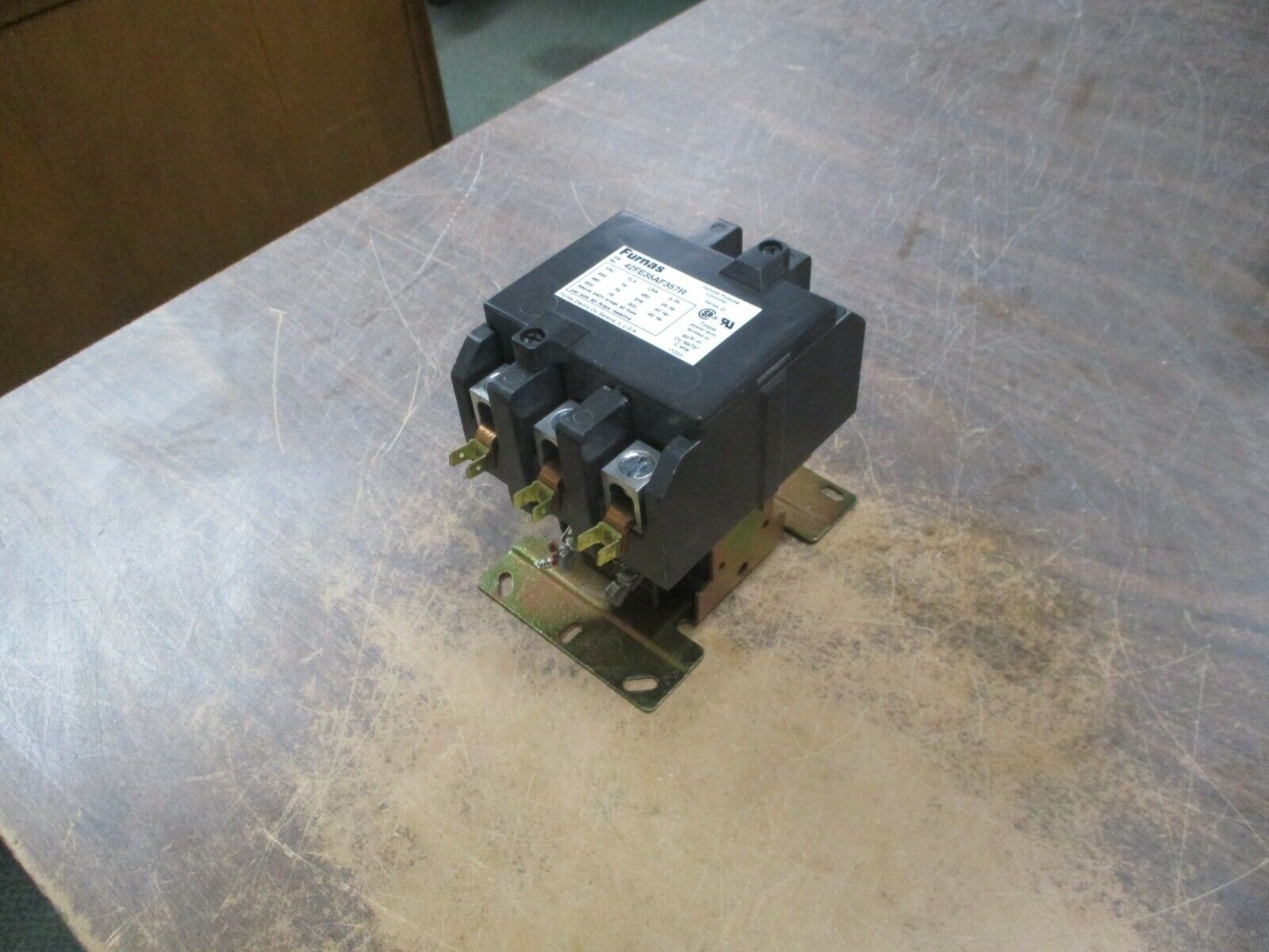 Furnas Contactor 42FE35AF357R 120V Coil 75A 600V Used
