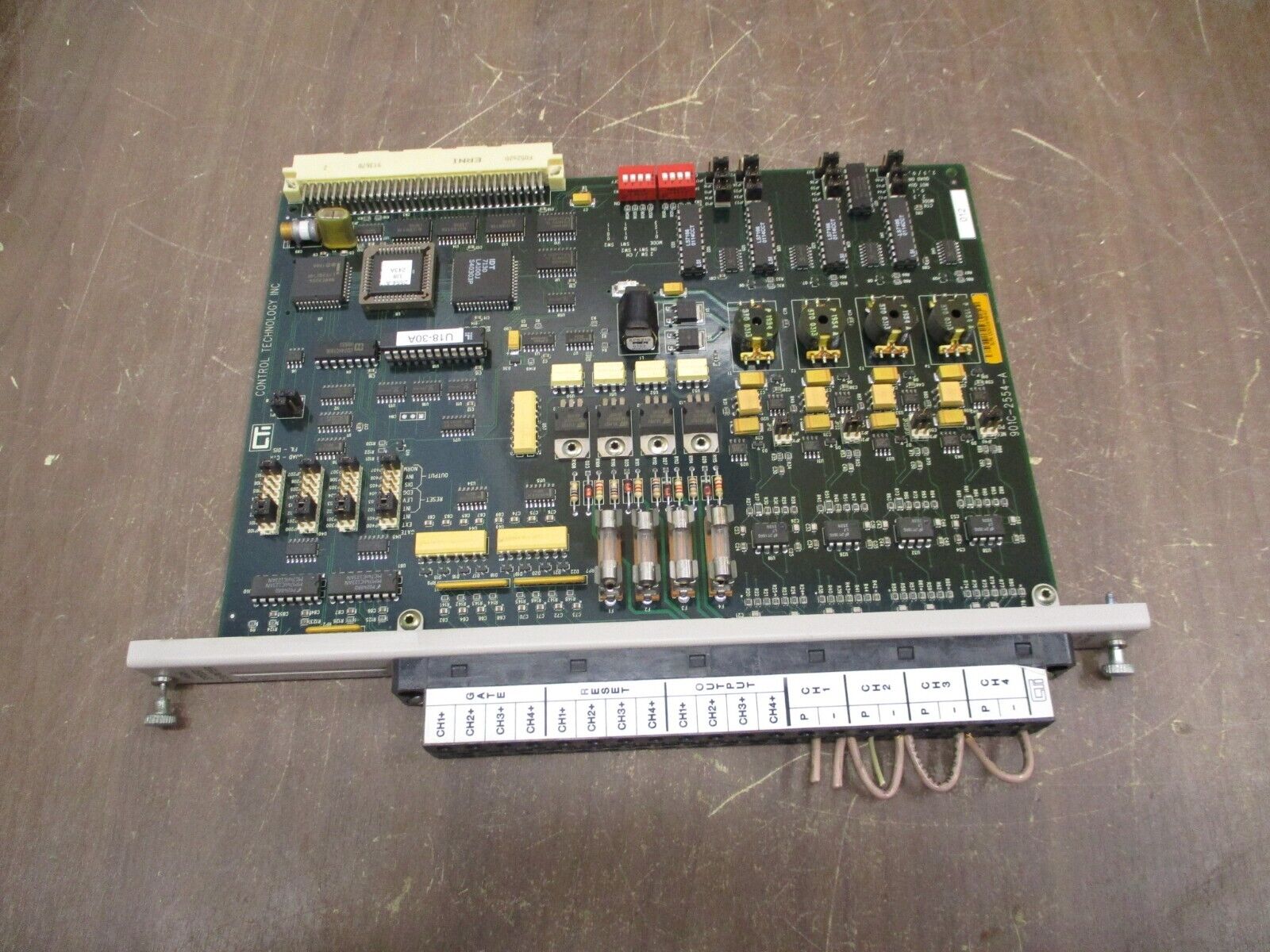 CTI High-Speed Counter Module 901C-2554-A Used