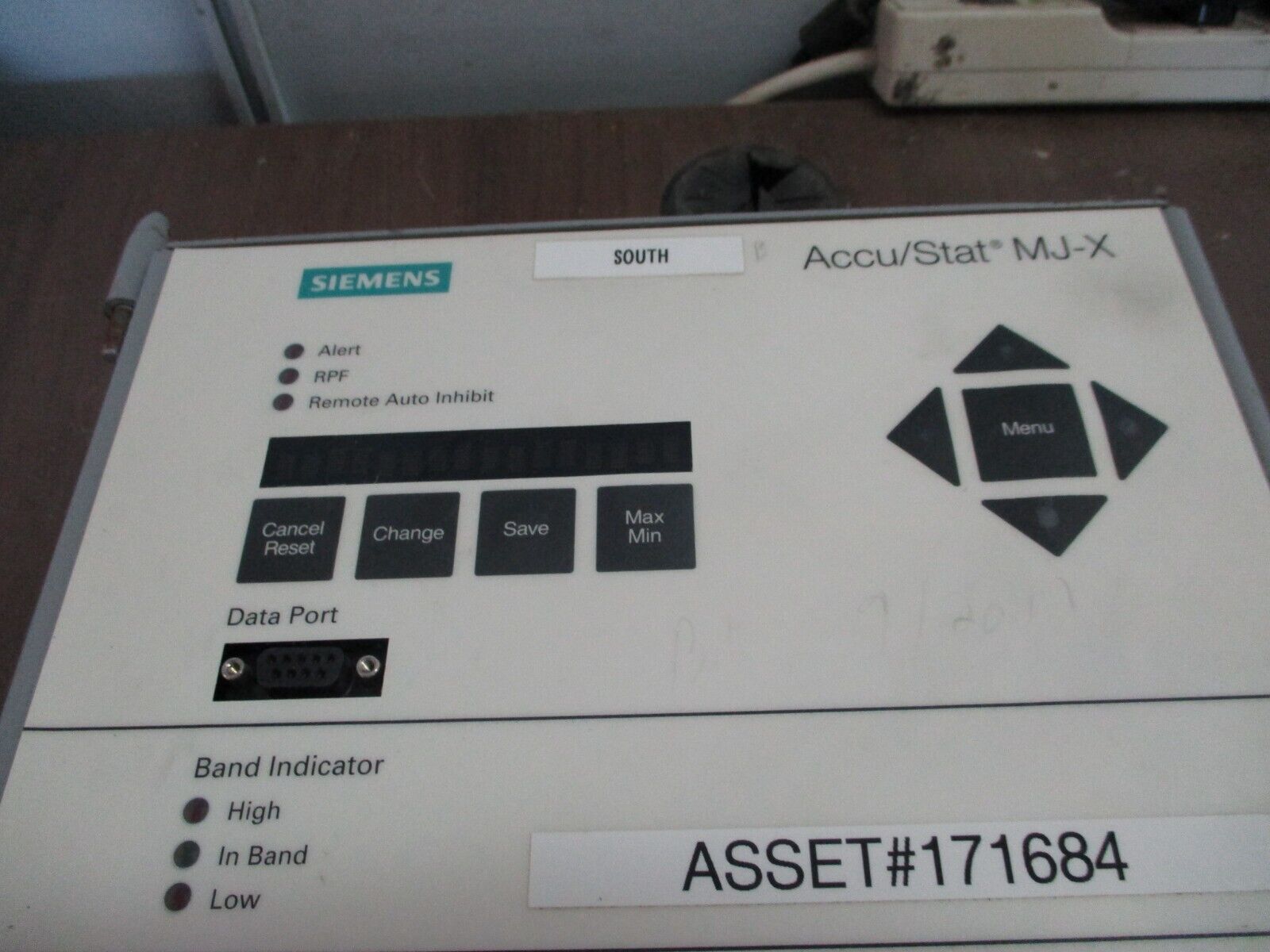 Siemens Accu/Stat MJ-X Voltage Regulator Control Panel 59930 Used