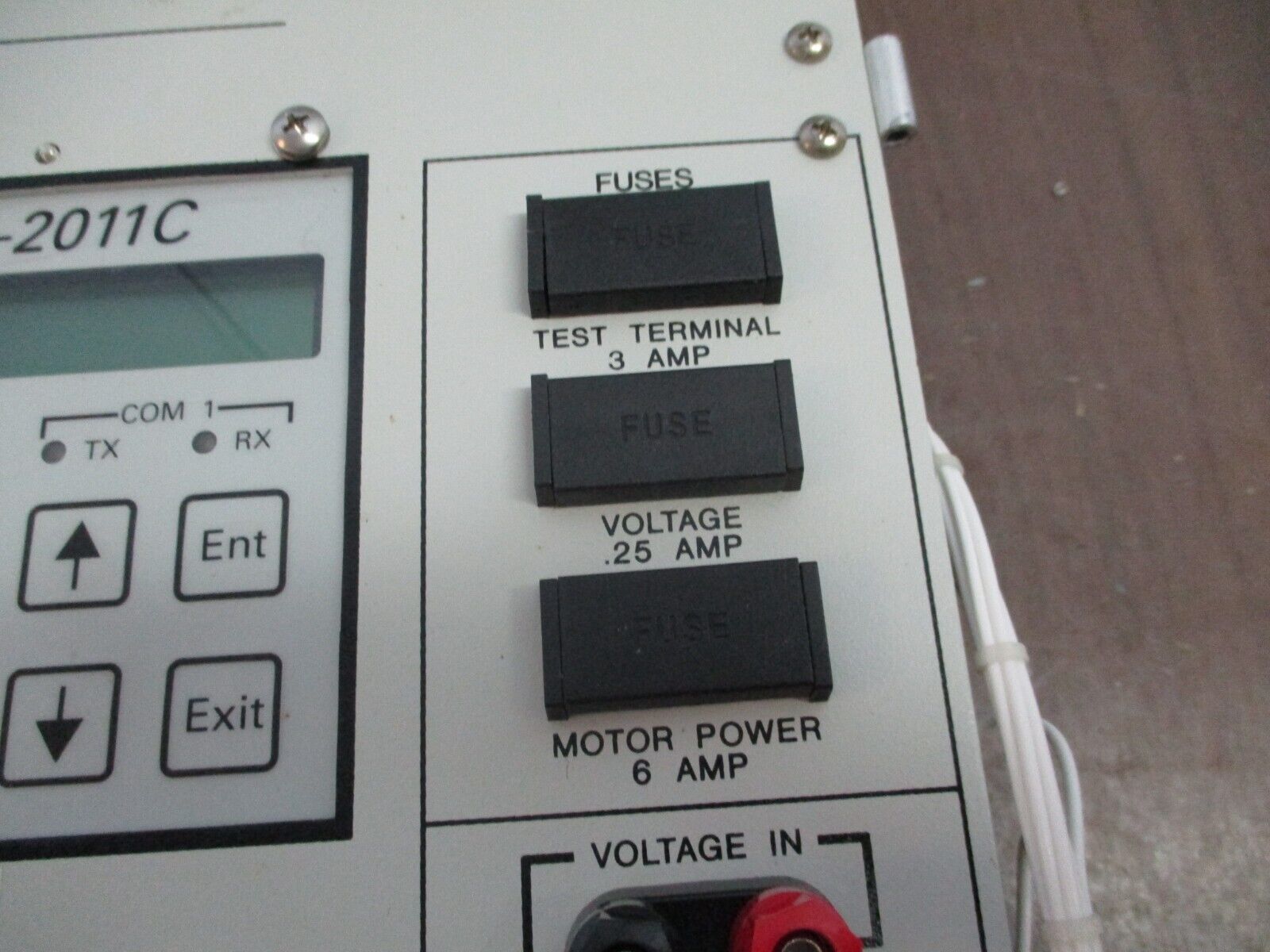 GE GE-2011C Voltage Regulator Control GE-2011C-6SL S/W: D-0146-08.02.03 Used