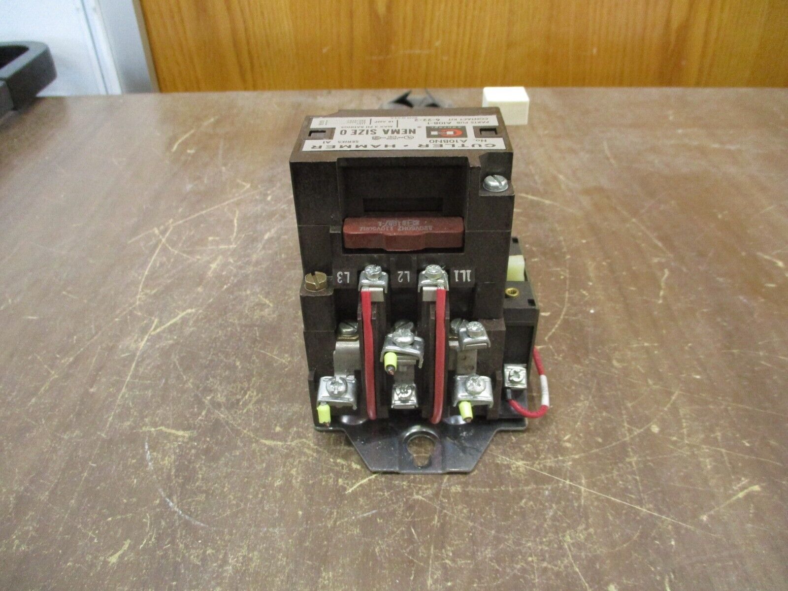 Cutler-Hammer Size 0 Starter A10BN0 Ser. A1 120V Coil 18A Used