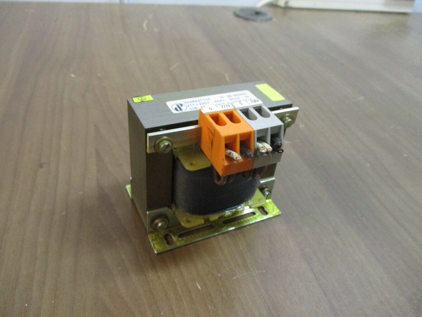 DIP Transformer 0048421156 60VA 277/230V 60Hz Used