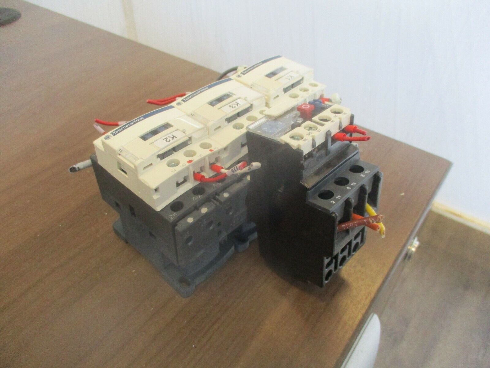 Schneider Starter LC1 D12/LRD1516 120V Coil Trip: 9-13A Used