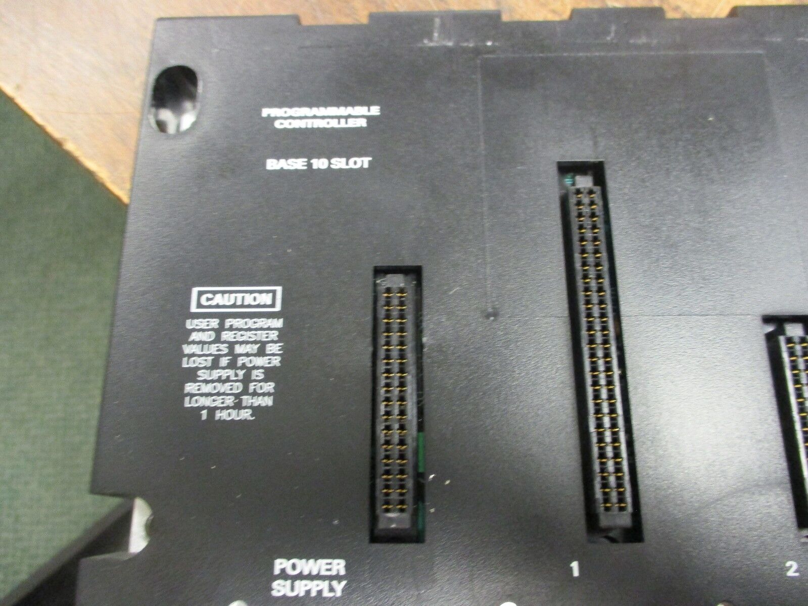 GE Fanuc 10-Slot Expansion Base IC693CHS391H Used