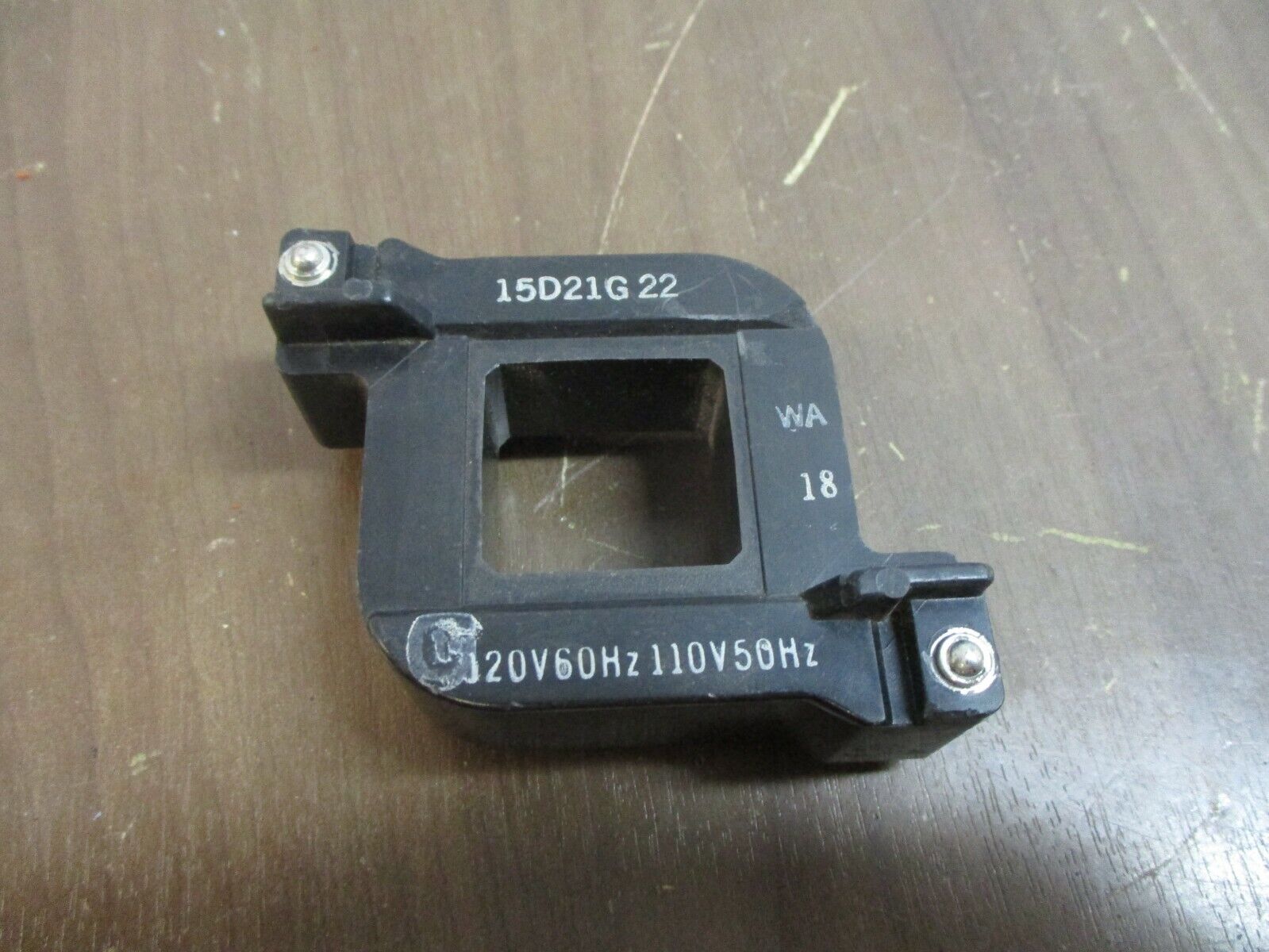GE Magnetic Coil 15D21G22 120V@60Hz 110V@50Hz Used