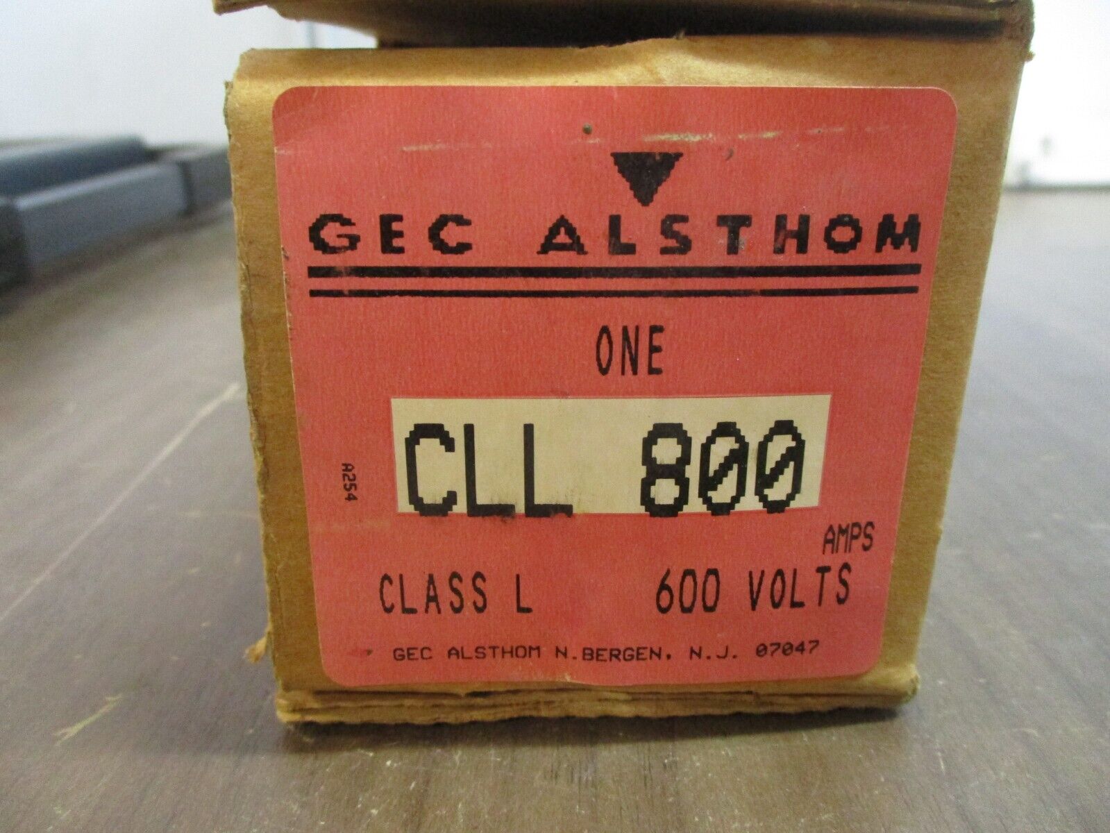 GEC Alsthom Fuse CLL 800 800A 600V New Surplus