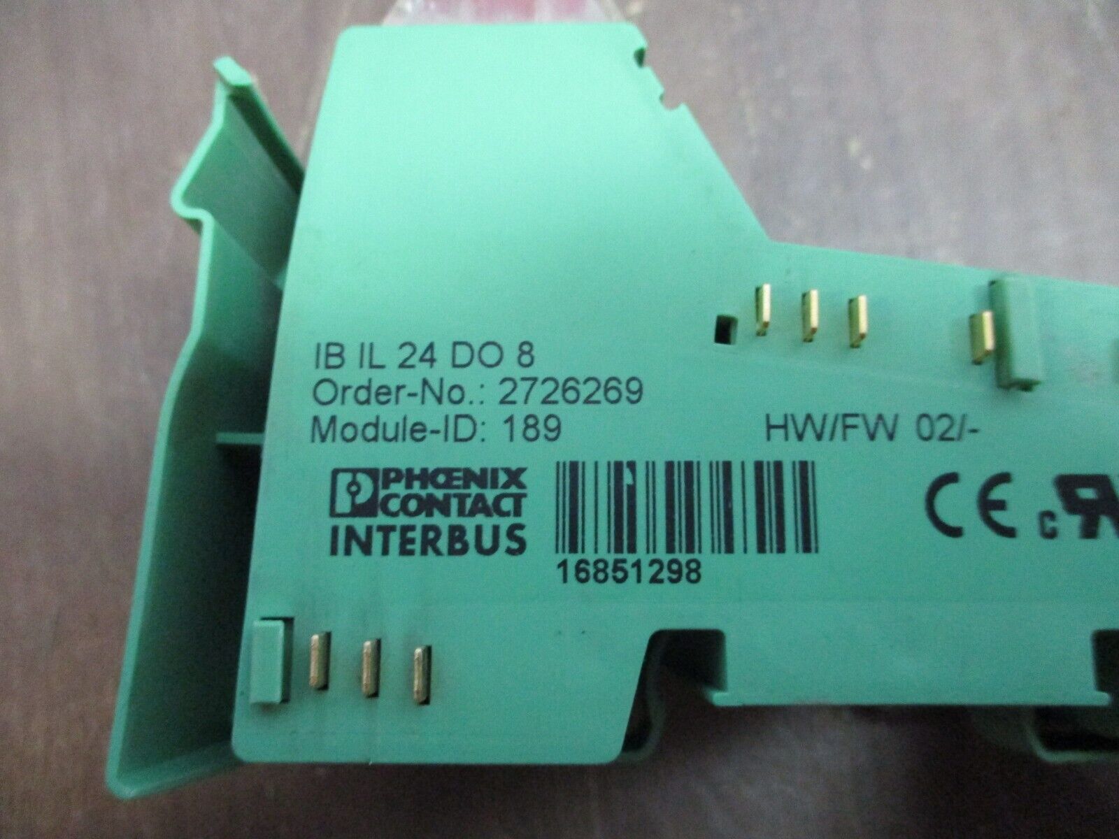 Phoenix Contact IB IL24 DO 8 Interbus 2726269 Used