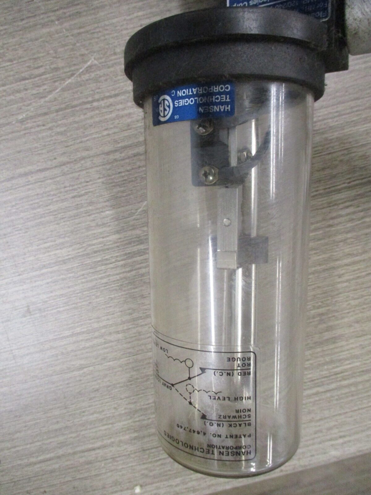 Hansen Float Switch HLL 10 A 120/240 V 50/60Hz Used