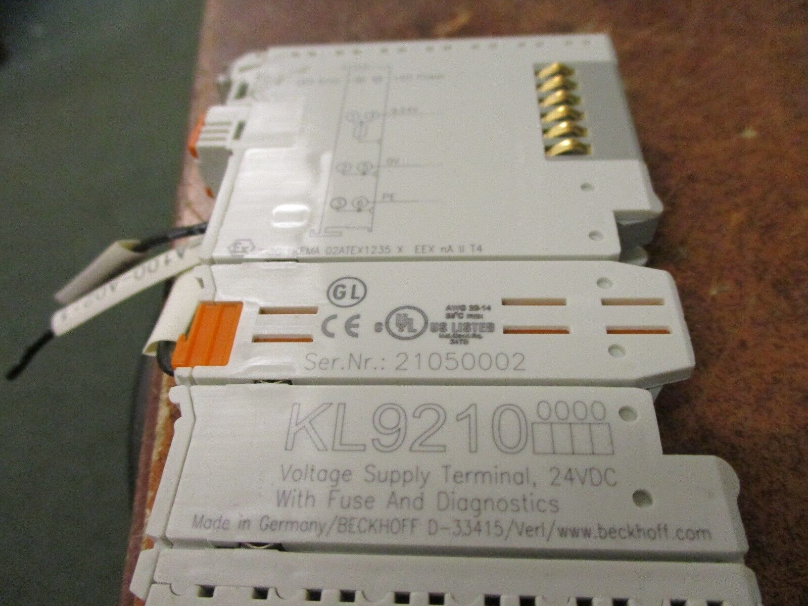 Beckhoff Voltage Supply Terminal KL9210 24VDC Used