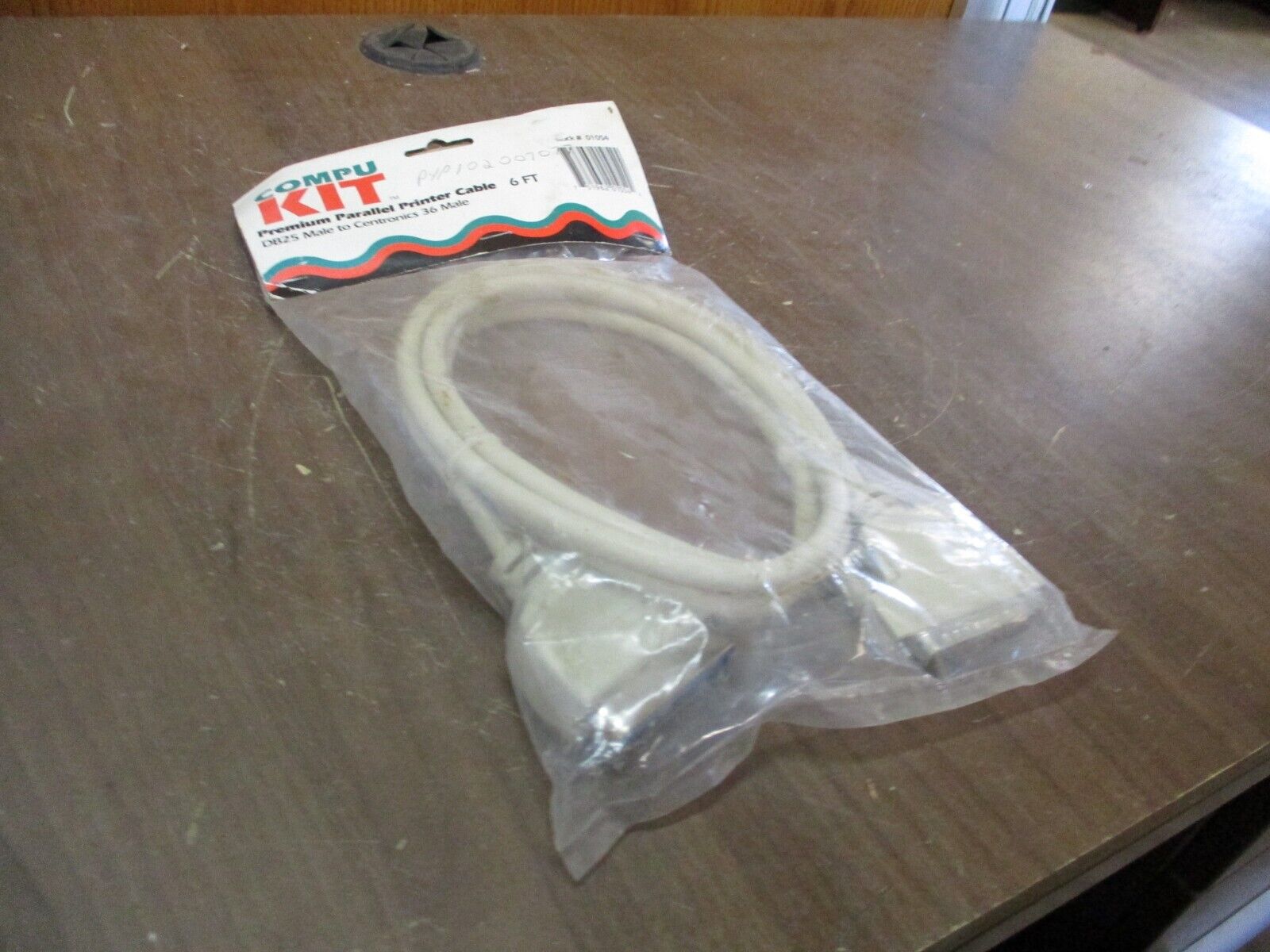 Delmar Compu Kit Premium Parallel Printer Cable 01054 6ft New Surplus