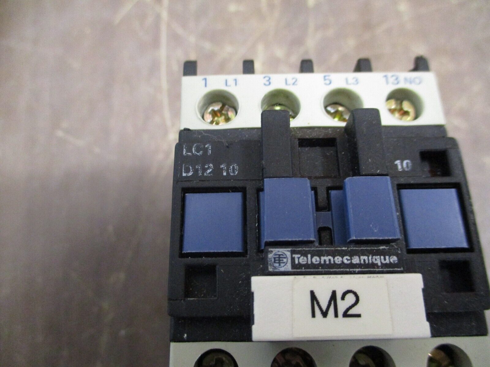 Telemeanique Starter LC1 D12 10 / LR2 D15 120V Coil Trip: 7-10A Used