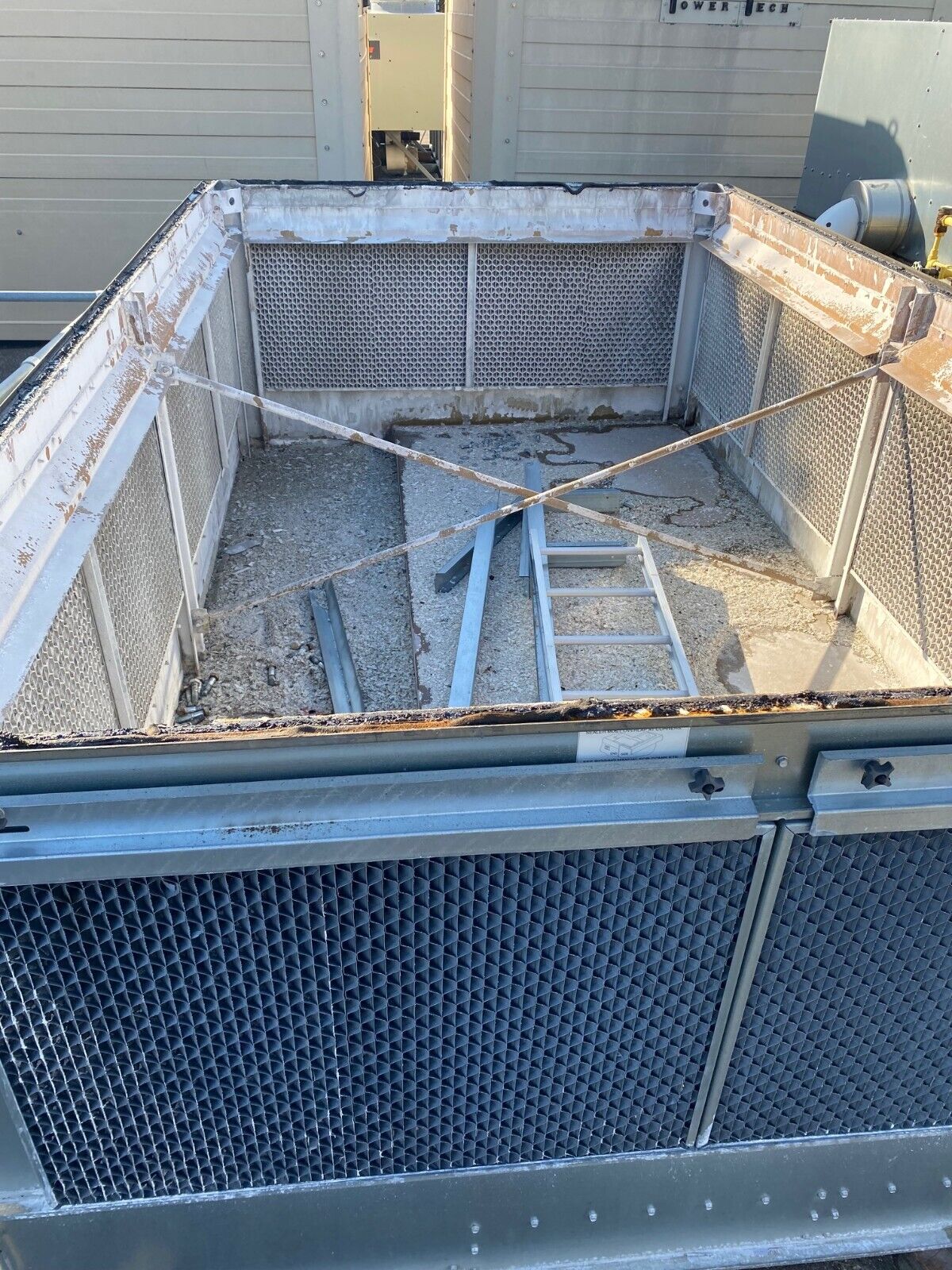 Evapco Evaporative Ammonia Condenser ATC-442E-1G, 313 Ton, MFD 2016 Used