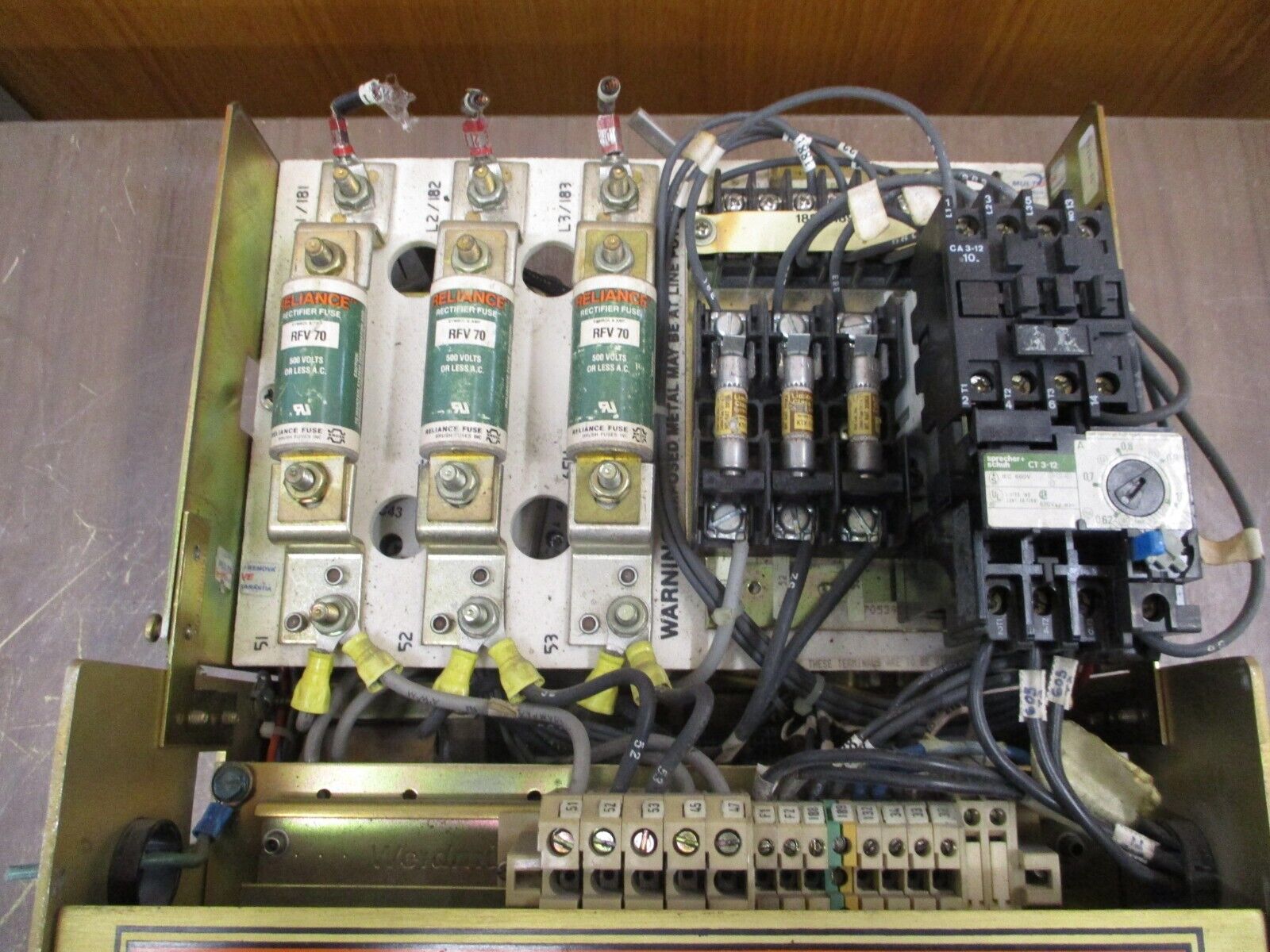 Reliance FlexPak Plus VS DC Drive 802220-SE 15HP Used