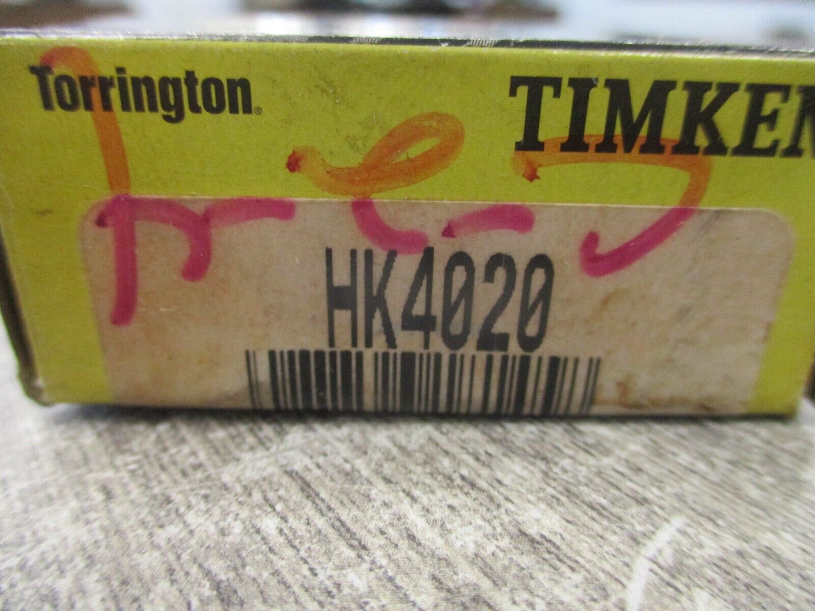 Timken Torrington Needle Bearing HK4020 New Surplus