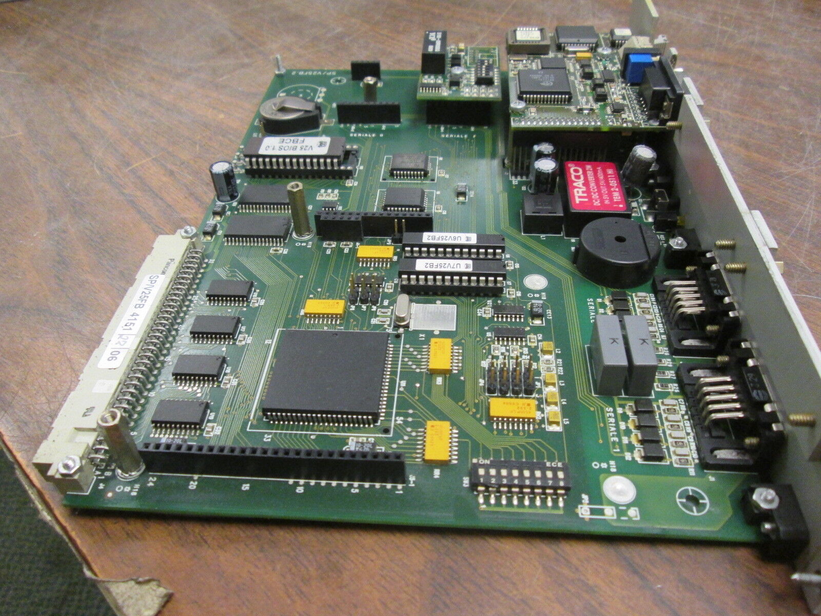 SIPA Control/Interface Module SP/V25FB *Cracked Bracket* Used