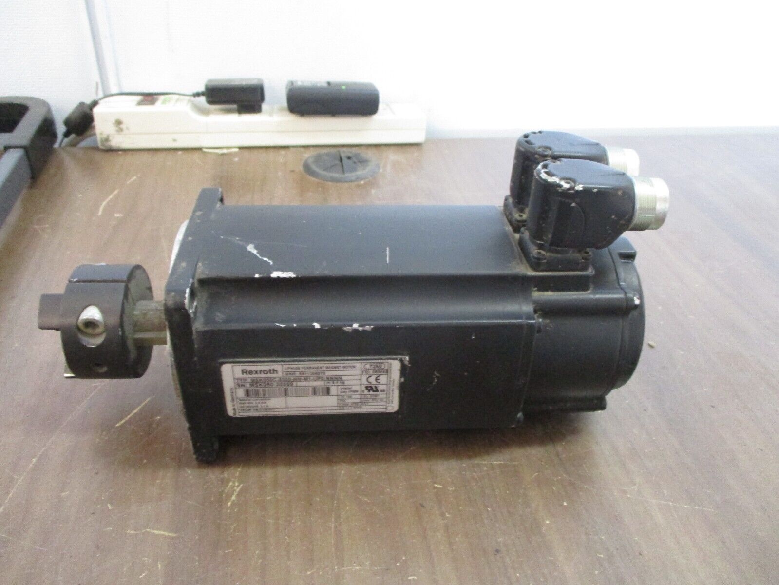 Rexroth Servo Motor MSK050C-0300-NN-M1-UP0-NNNN 3.1A 600V 1.77 Nm/A Used