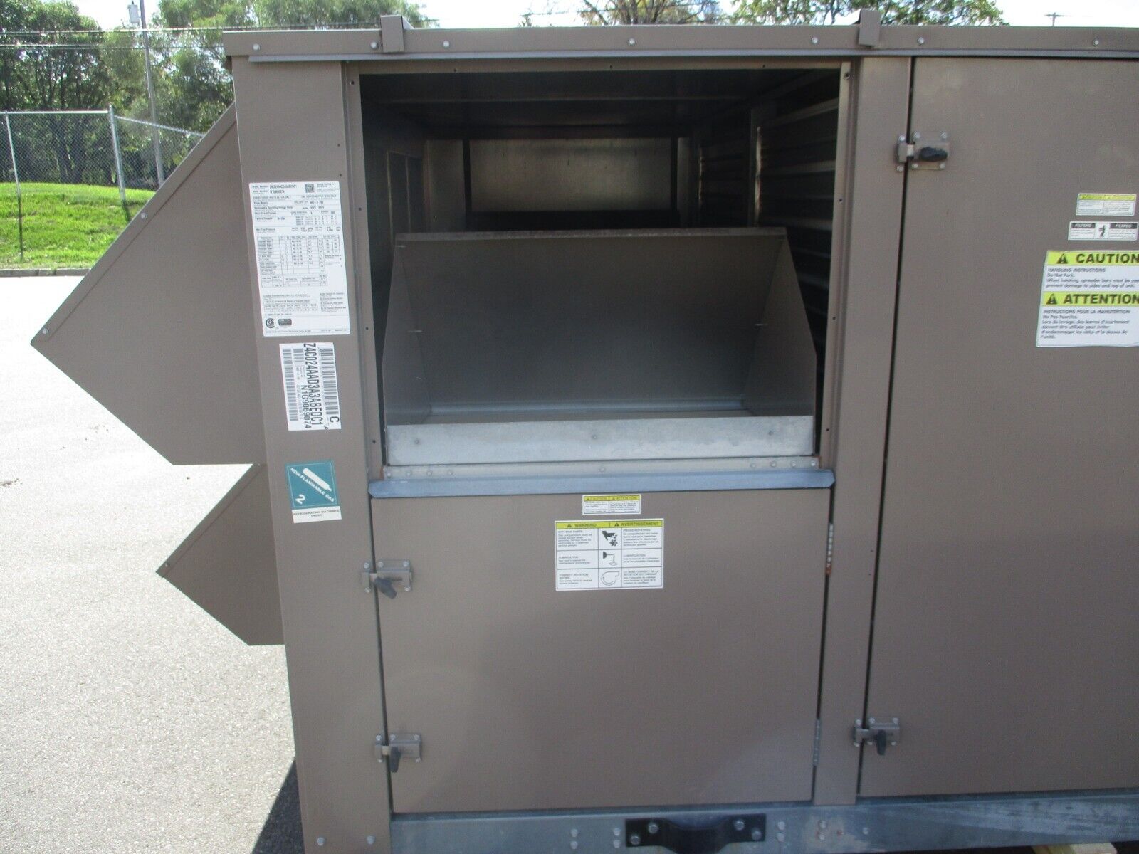 York Millennium Rooftop Unit Z4C024AAD3A3ABEDC1 40 Tons No Heat 460V 3Ph Used