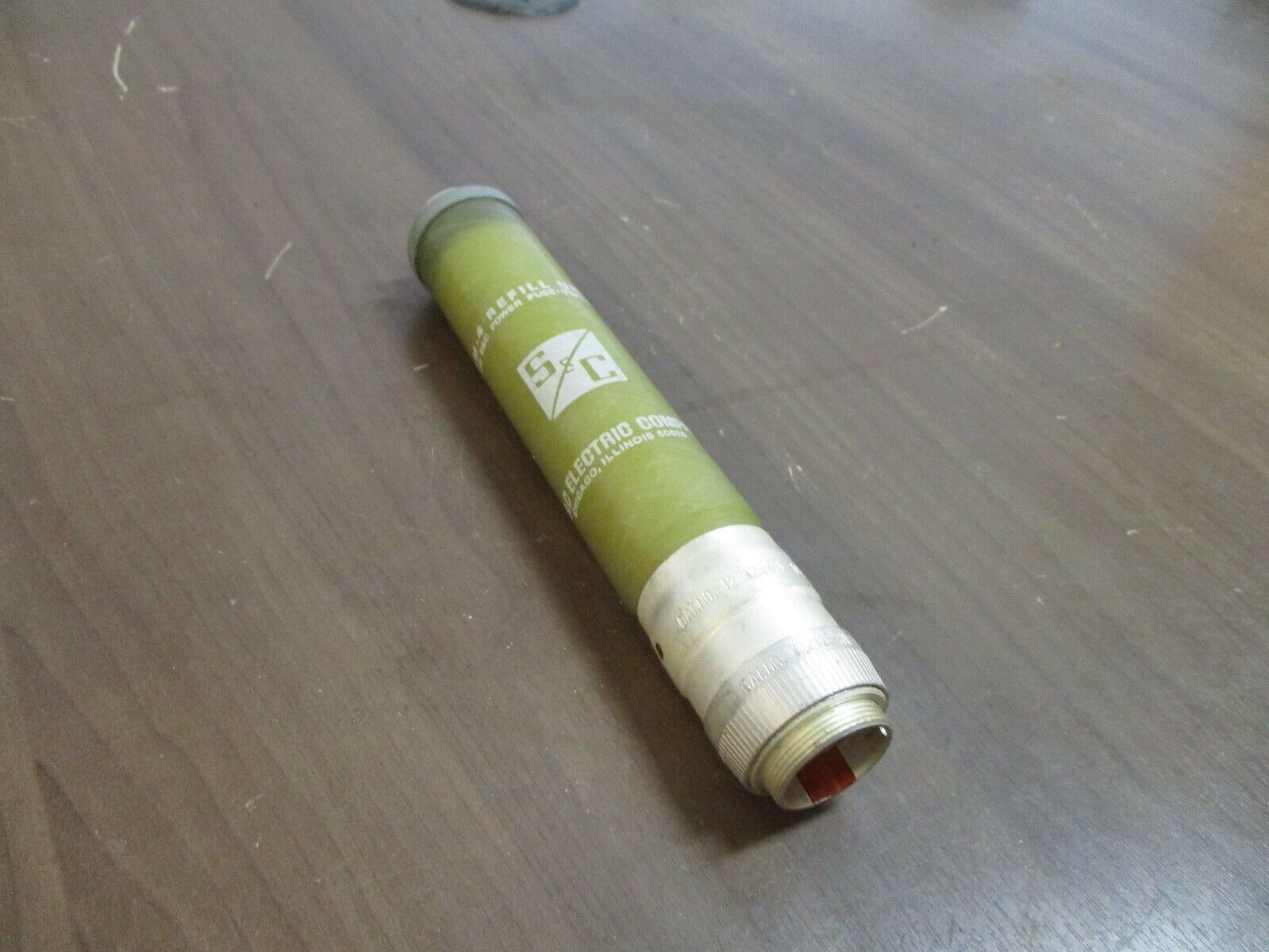 S&C SM-4 Fuse Refill Unit 122125-R4 80E 14.4kV Used