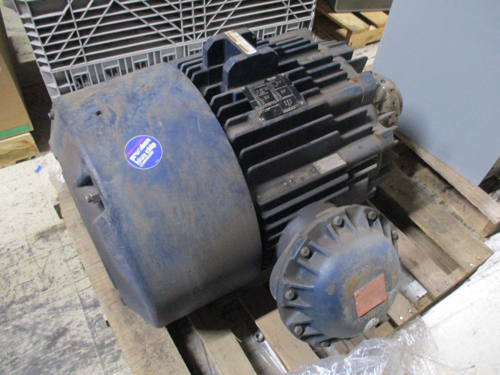 Marathon Type TGS AC Motor DL 445TTGN1038AD-R156 W 200HP 1800RPM Used