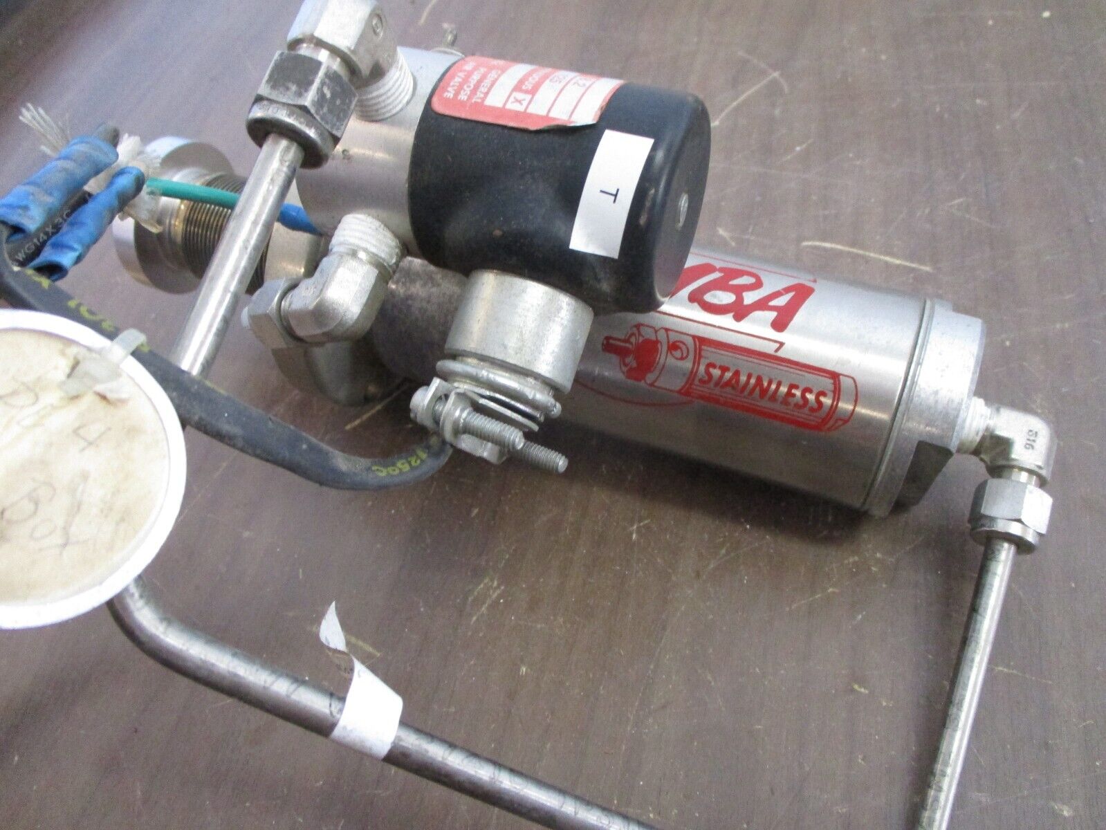 Humphrey/Bimba Solenoid/Air Cylinder Assembly 062-4E1-36-70/D-1551-A 120V 125PSI