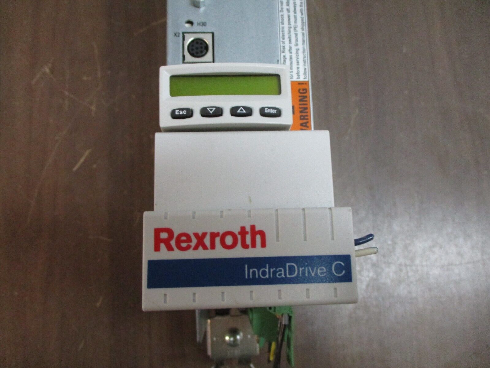 Rexroth Indra Drive Servo Drive HCS02.1E-W0012-A-03-NNNN 3Ph Used