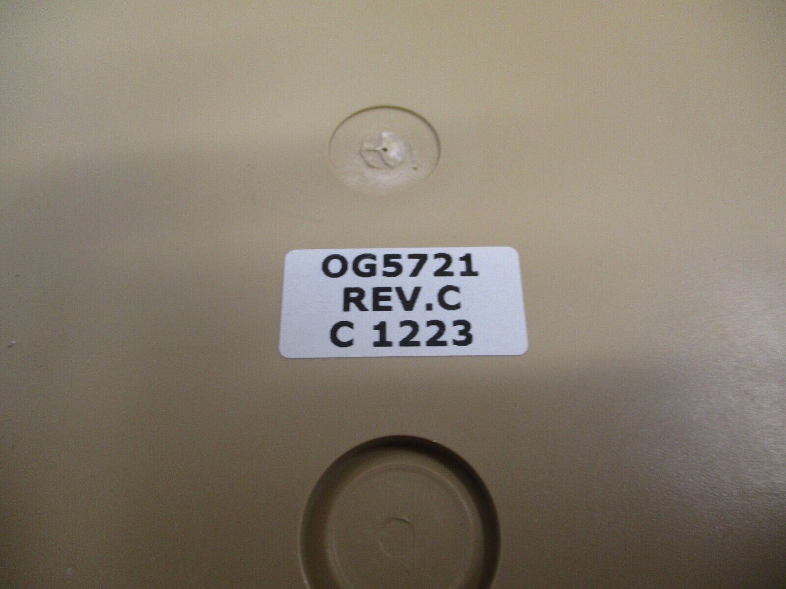 Generac Remote Annunciator Control Panel OG5721 Rev. C Used