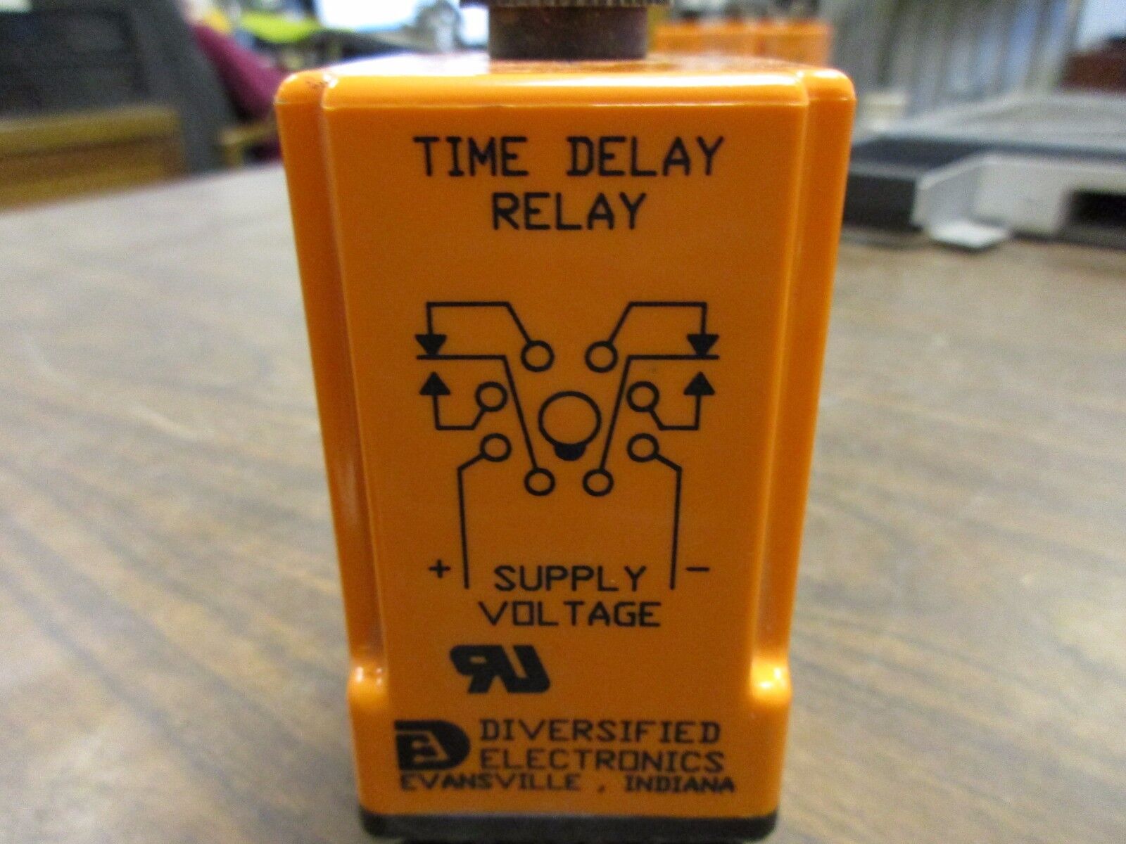Diversified Electronics Time Delay Relay TDC-24-AKA-010 24V Range:0.1-10Sec Used