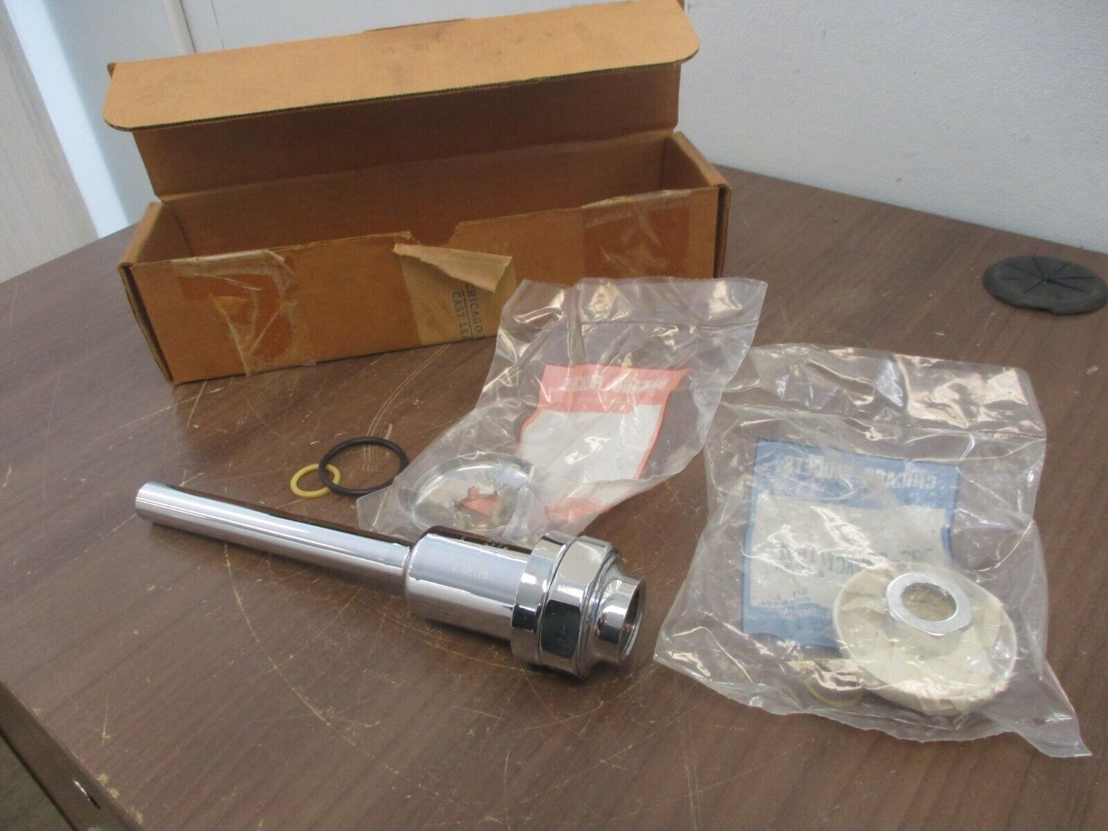 Chicago Faucet Co. Urinal Valve 732-VBCP Chrome Plate New Surplus