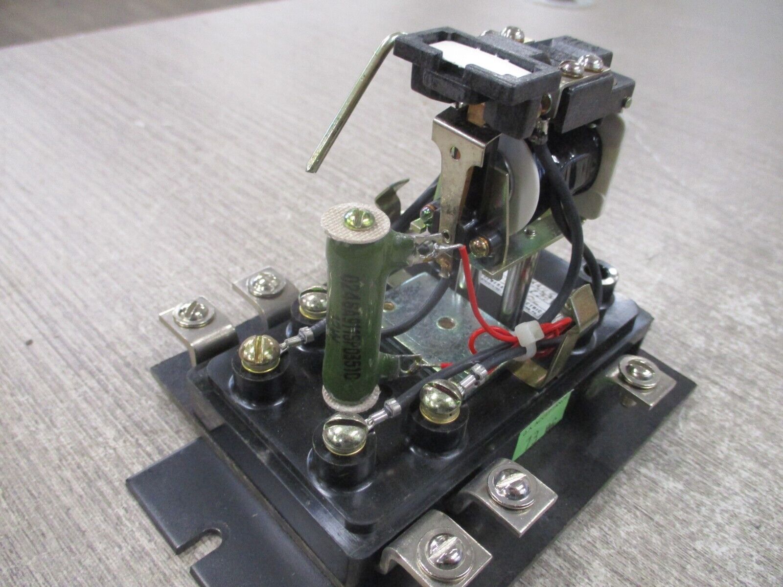 GE Auxiliary Relay 12HAA16C2 125VDC Used