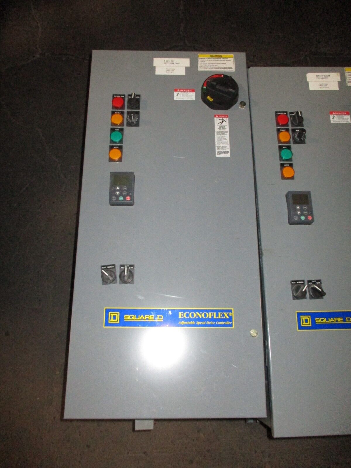 Square D EconoFlex Altivar AC Drive w/ Bypass 8839 58EGG4VY Ser. A 7.5HP 3Ph