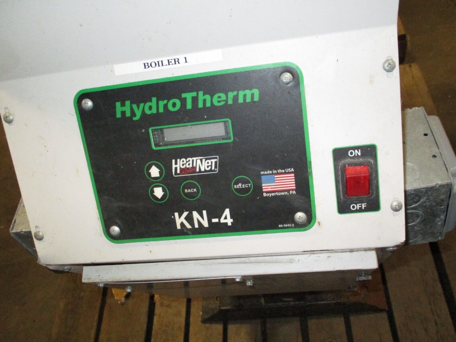 Hydrotherm Low Pressure Cast Iron Boiler KN-4 400,000 BTU Natural Gas 120V 1Ph