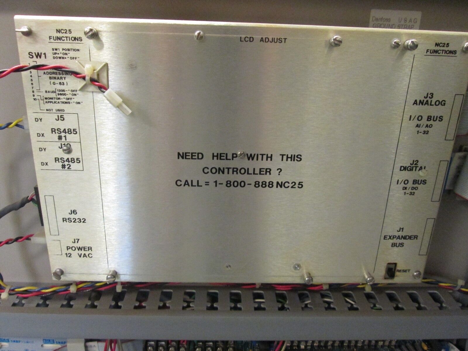 DanFoss Akcess 25 Automatic Controller NC25B44E 120/240V NC 25 Controller Used