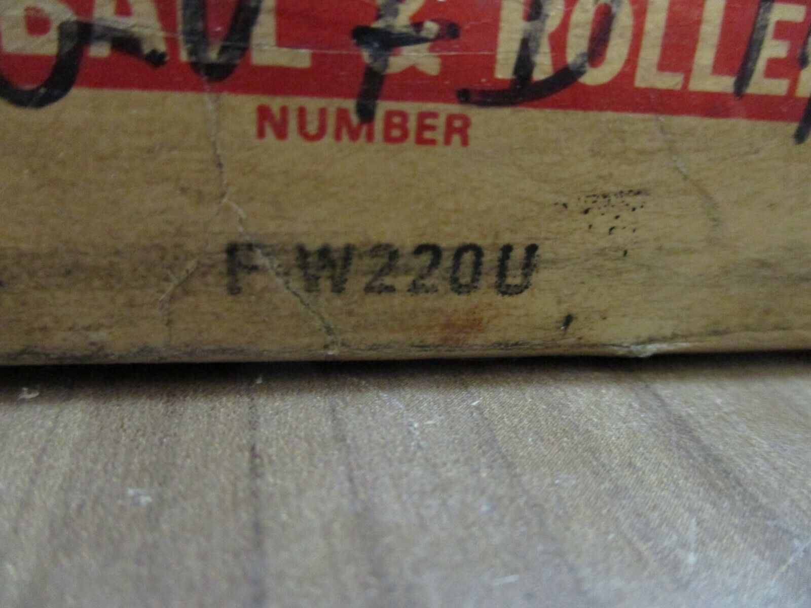 FMC Link-Belt Bearing F-W220U Size: 1-1/4 New Surplus