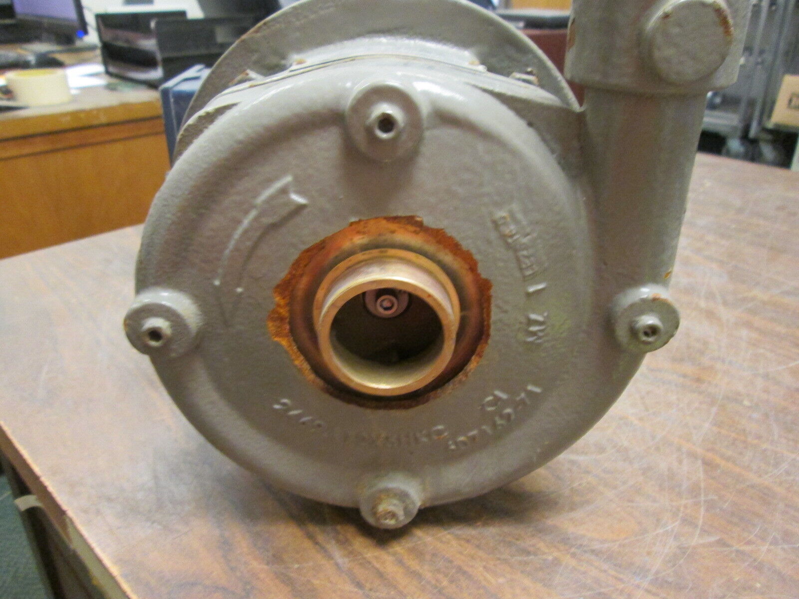 Flowserve Pump W/ Motor P02-001A Size:1.5X1.25X5 2000 5HP 230V 175GPM 53TDH Used