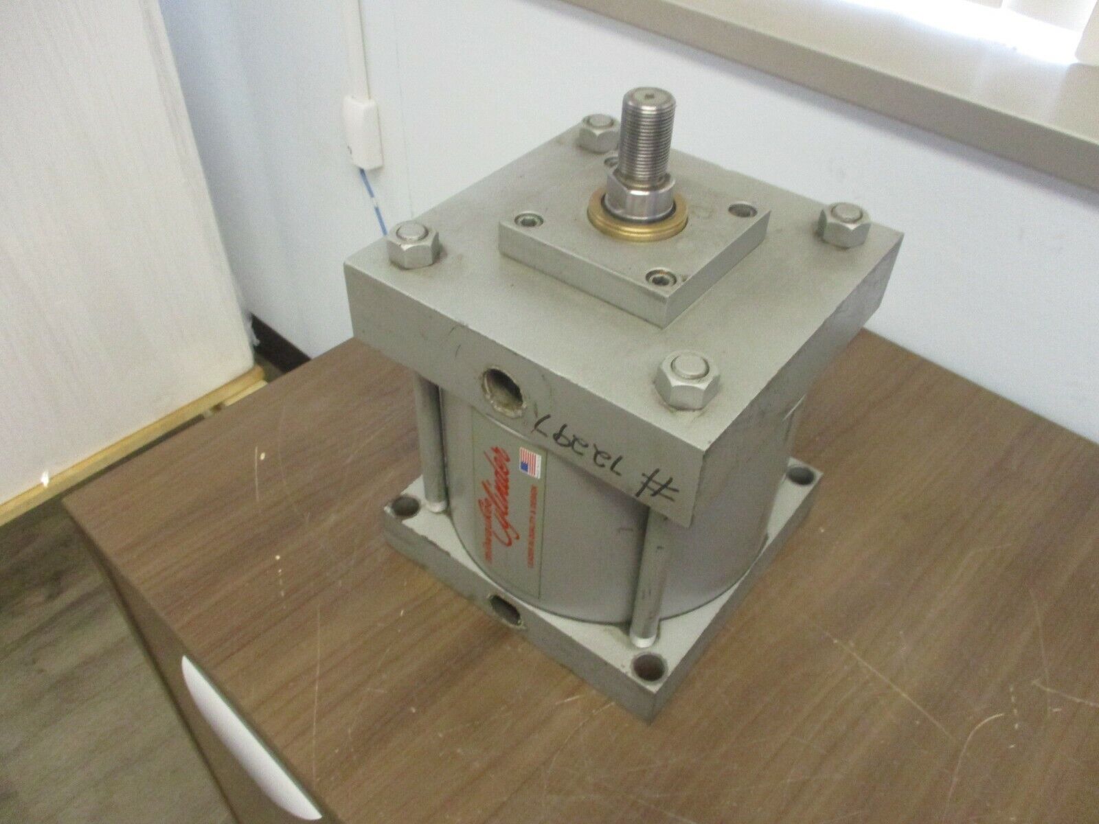 Milwaukee Cylinder Pneumatic Cylinder A-22 250 PSI Bore: 8" Stroke: 4" Used