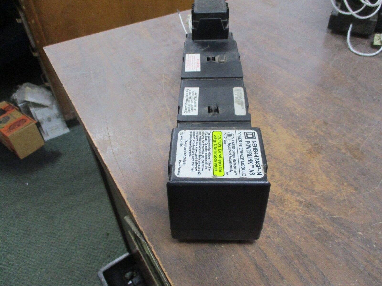 Square D PowerLink AS Power Interface Module NEHB442ASP-N Used