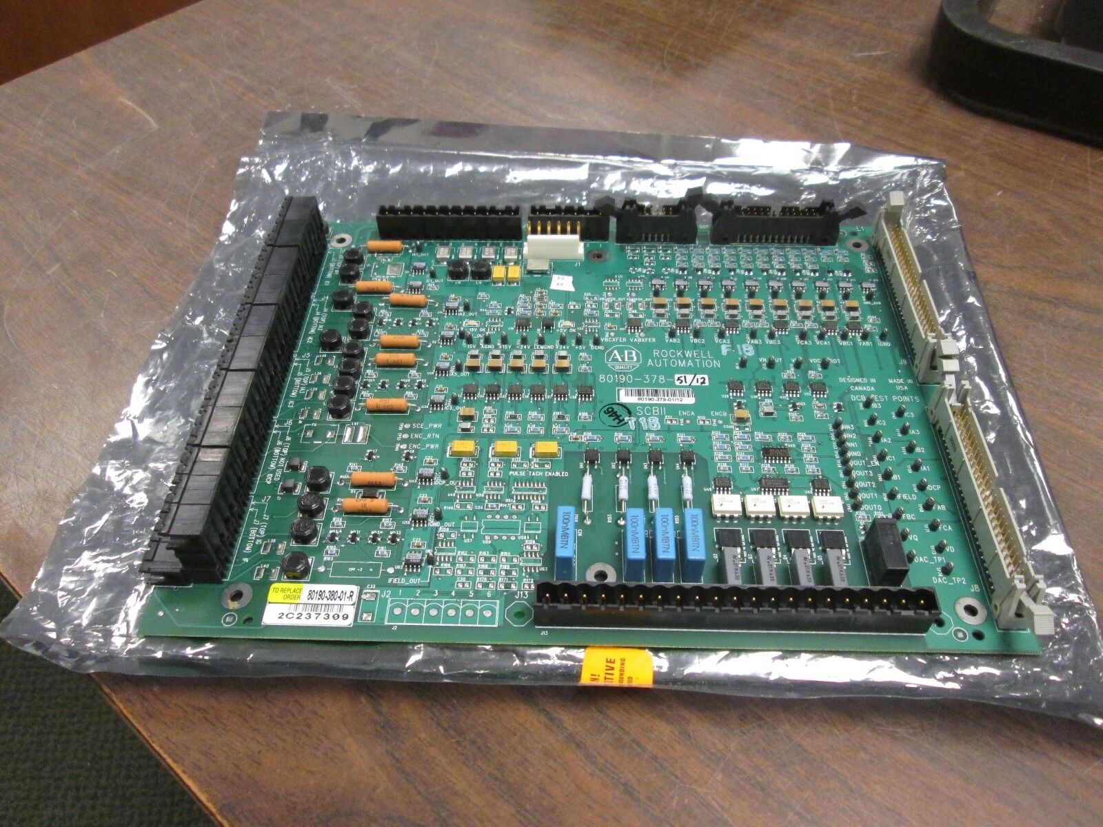 Allen-Bradley PC Board 80190-378-51/12 Used