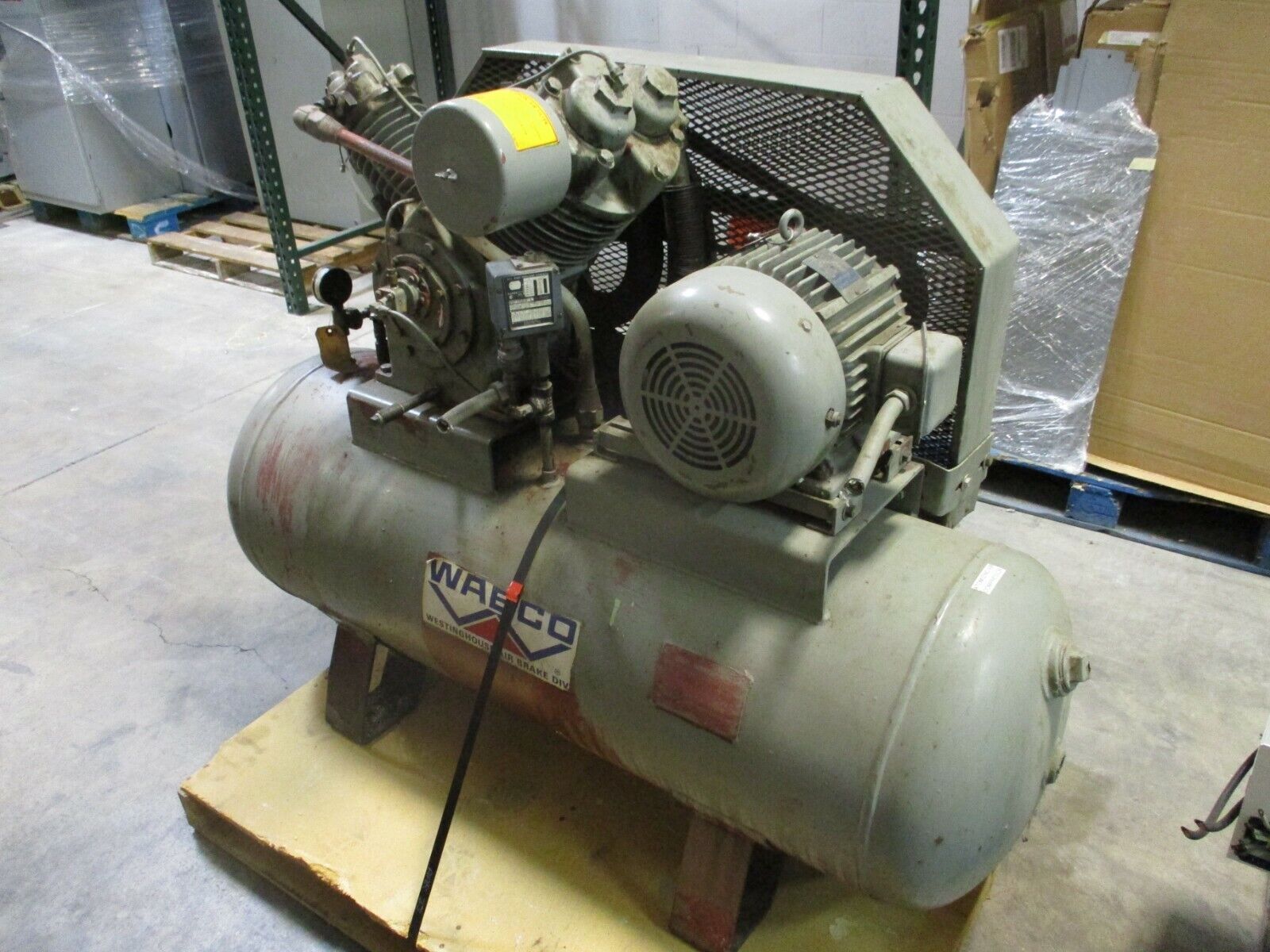Dresser Air Compressor 600 10HP 1750RPM 460/230V 12.9/25.7A 3Ph Used