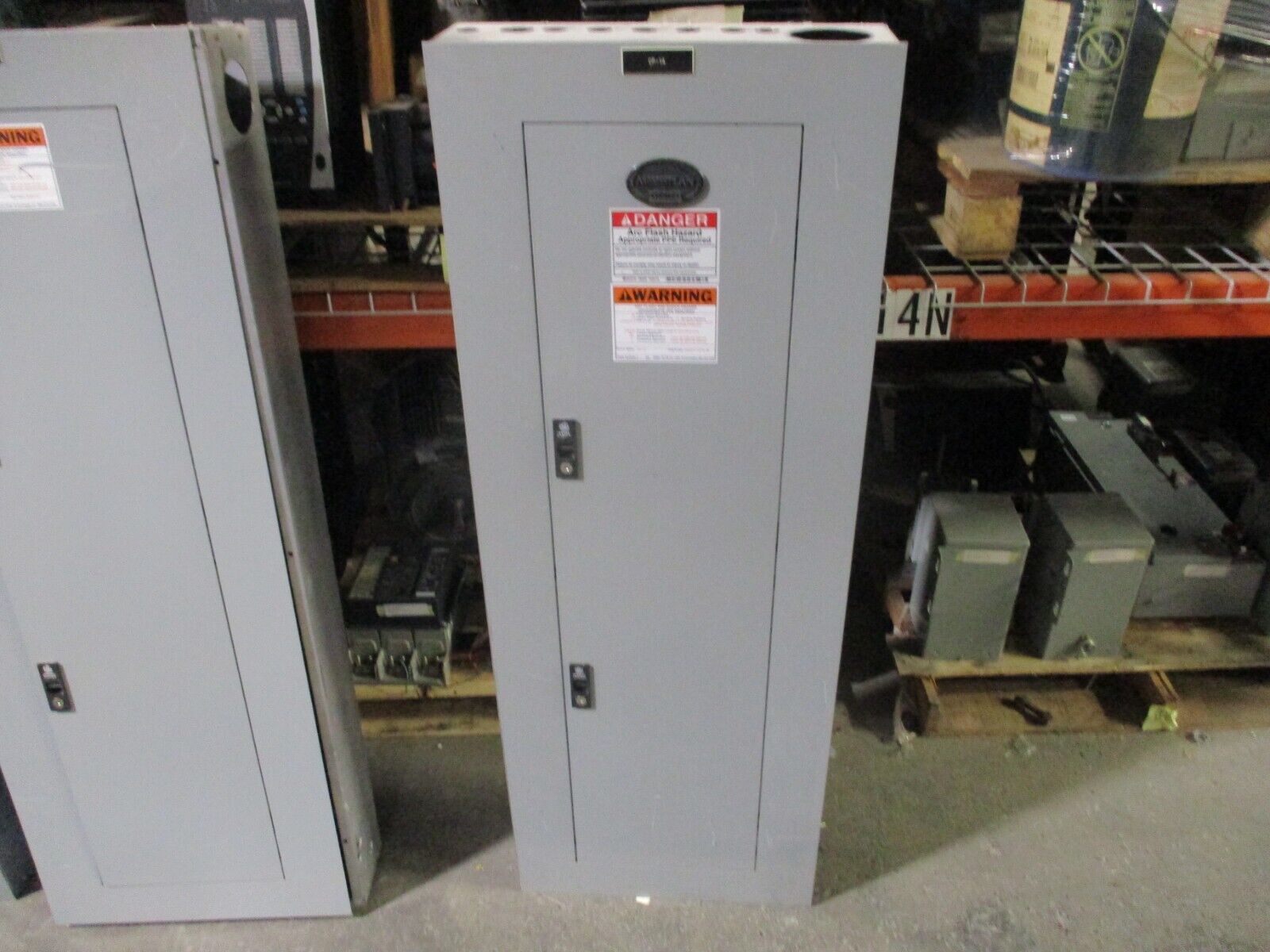 GE Panelboard AQF3422ABX 225 Amp Main Breaker 208Y/120 V 3 Phases Used