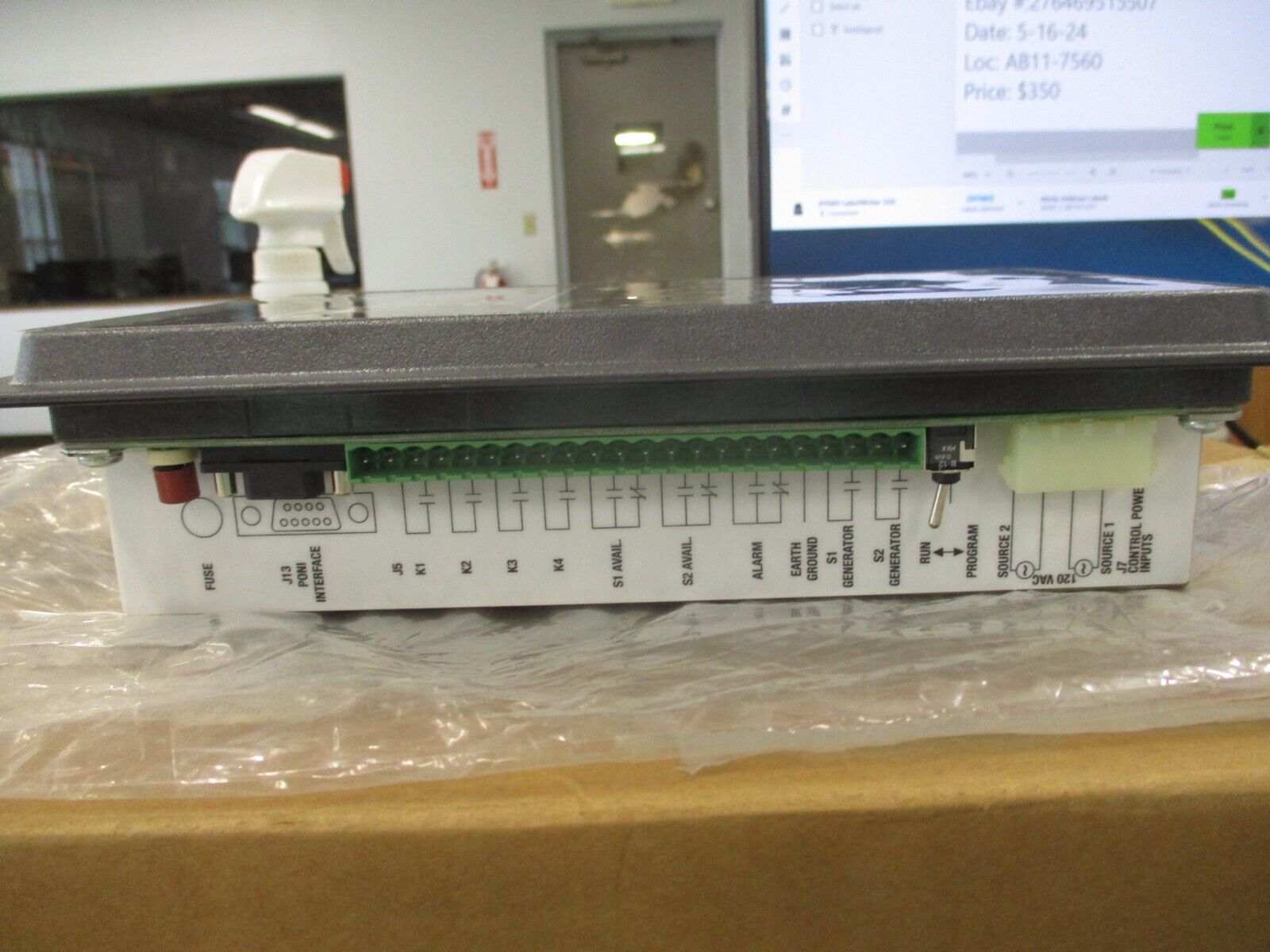 Eaton ATC-600 Automatic Transfer Switch Controller 8160A00G03 New Surplus