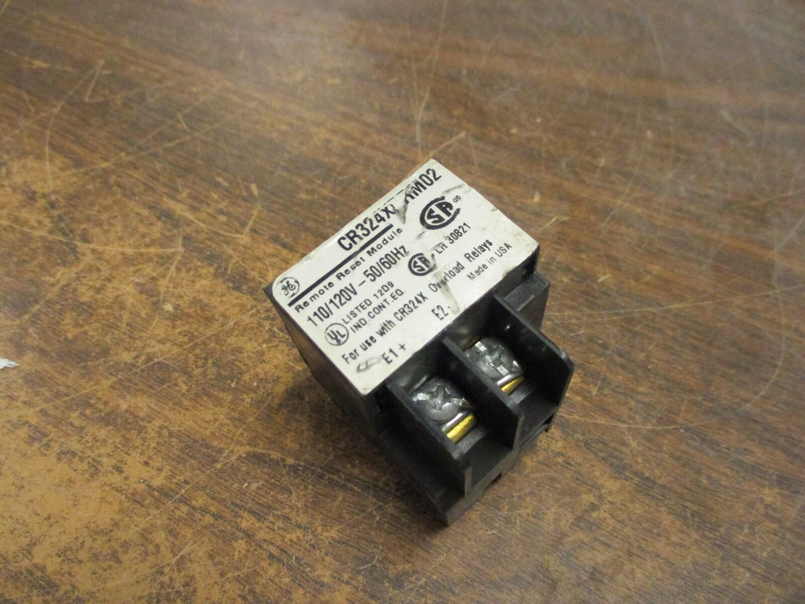 GE Remote Reset Module CR324XRRM02 110/120V 50/60Hz Used