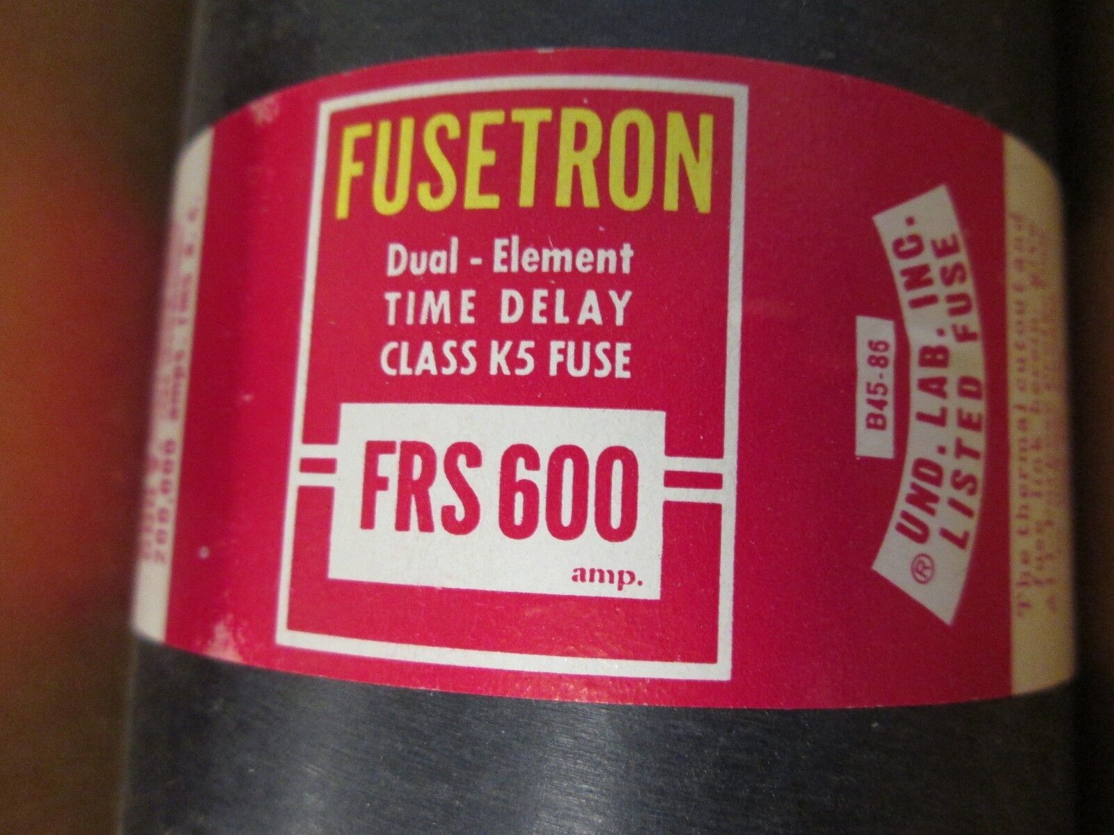 Buss Fusetron Fuse FRS 600 600V 600A New Surplus