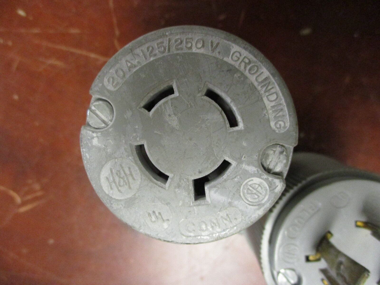 Arrow Hart Nema L14-20 Plug & Connector 20A 125/250V 3P 4W Used