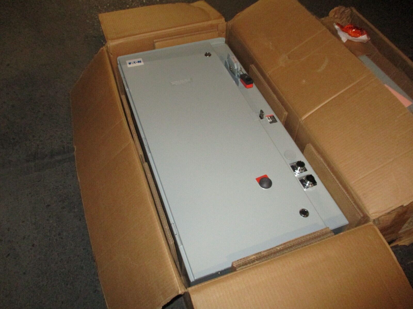 Eaton Size 3 Fusible Combination Pump Panel ECN5432CAG 460V Coil 3R Enclosure