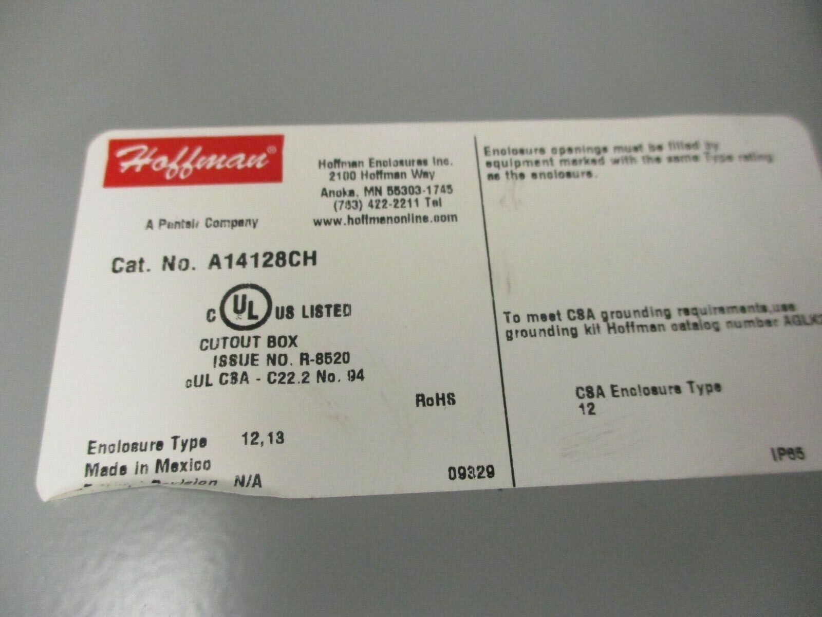 Honeywell Enclosed Versa-Pro Temperature Controller UDC3000 90-264V 50/60Hz Used