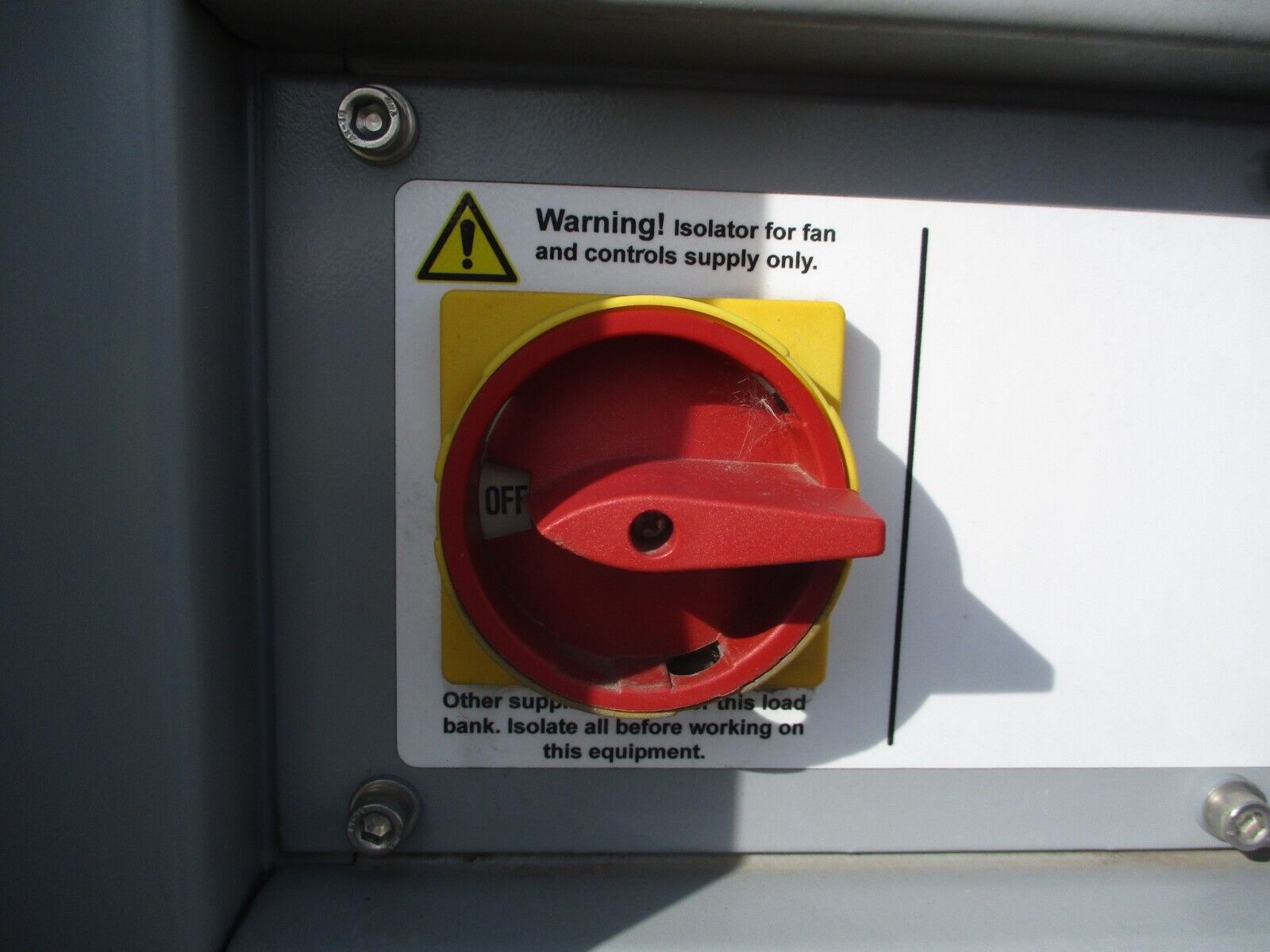 ASCO 6000 Series Froment Load Bank MC180-1500-SIG 800/1200KW 750/900kVAR 3Ph