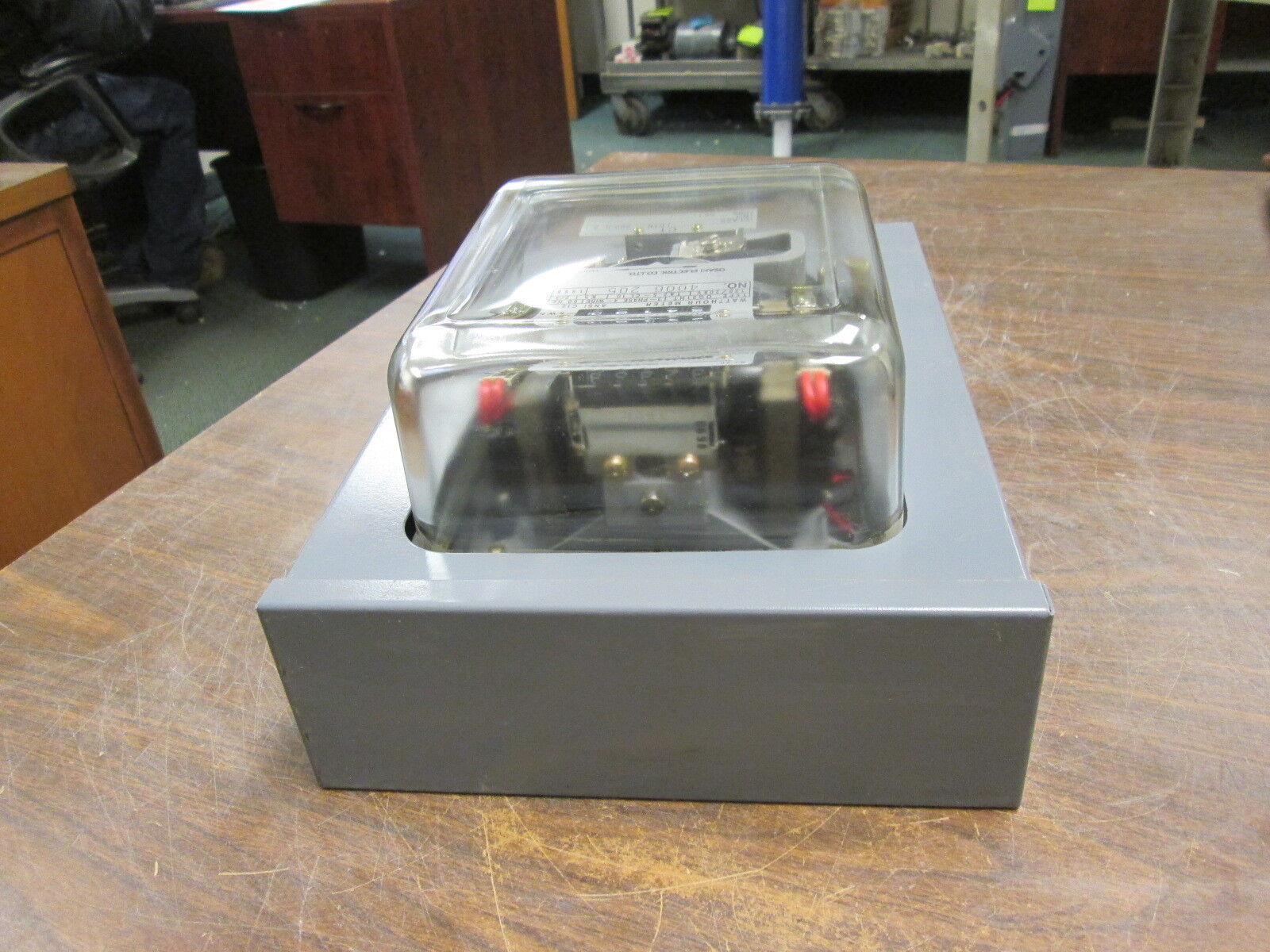 Osaki Watthour Meter 0Q91HT 120/208Y 3Ph 4W 60Hz Used